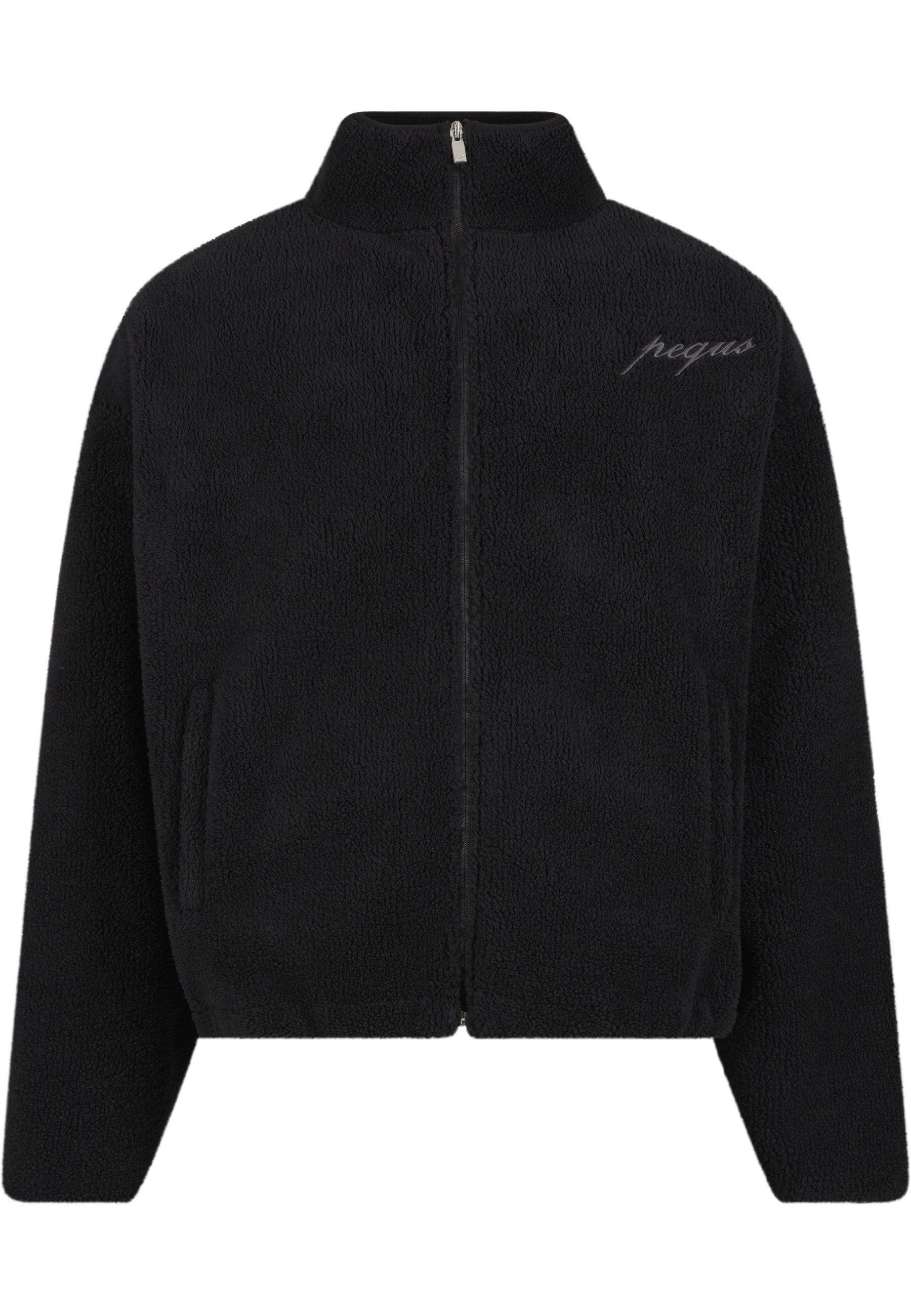 PEQUS Allwetterjacke PEQUS PEQUS Mykonos Script Teddy Fleece Jacket (1-St)