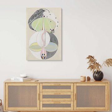 Posterlounge Forex-Bild Hilma af Klint, Baum des Wissens, Nr. 5, Wohnzimmer Modern Malerei