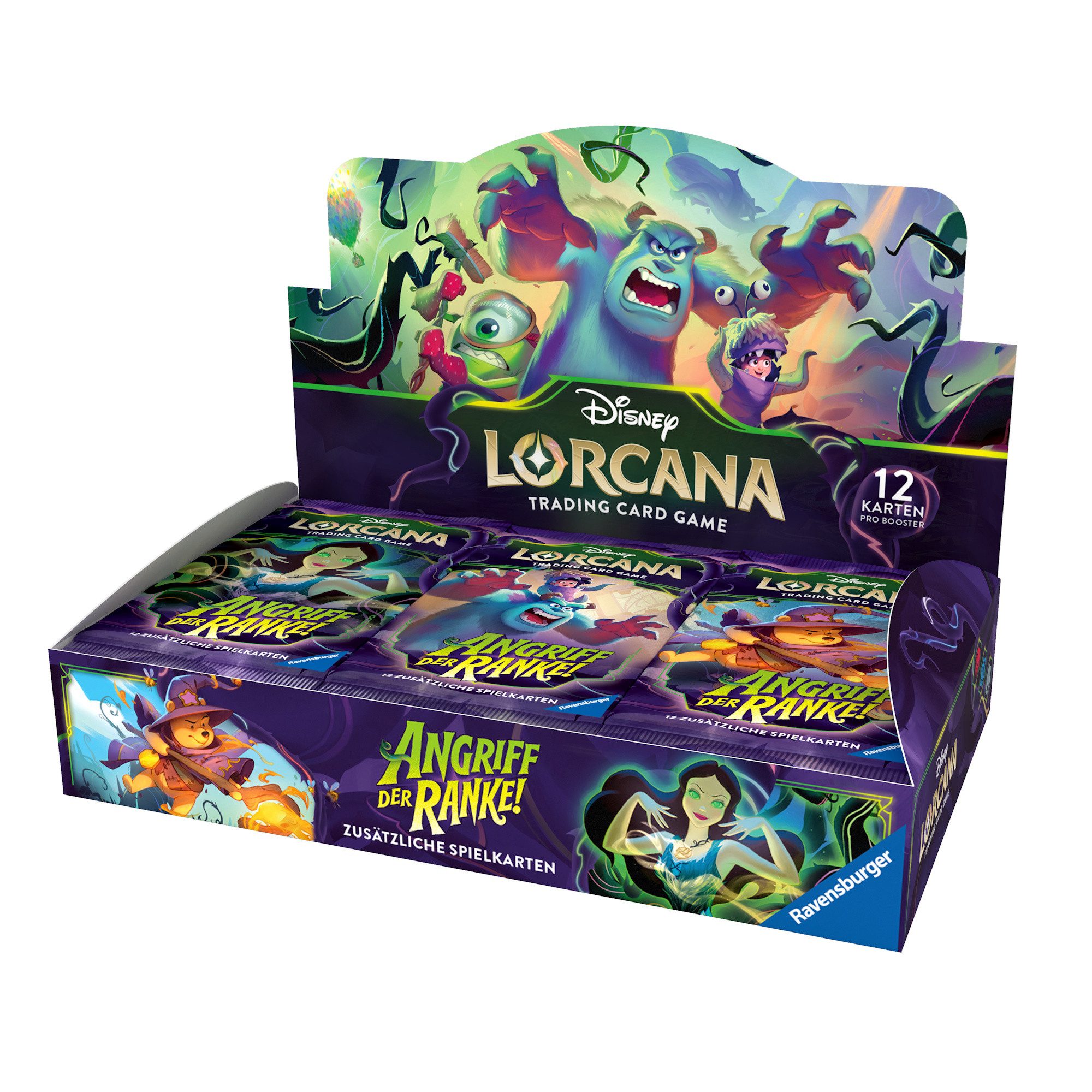 Ravensburger Sammelkarte Disney Lorcana - Angriff der Ranke Display (DE)
