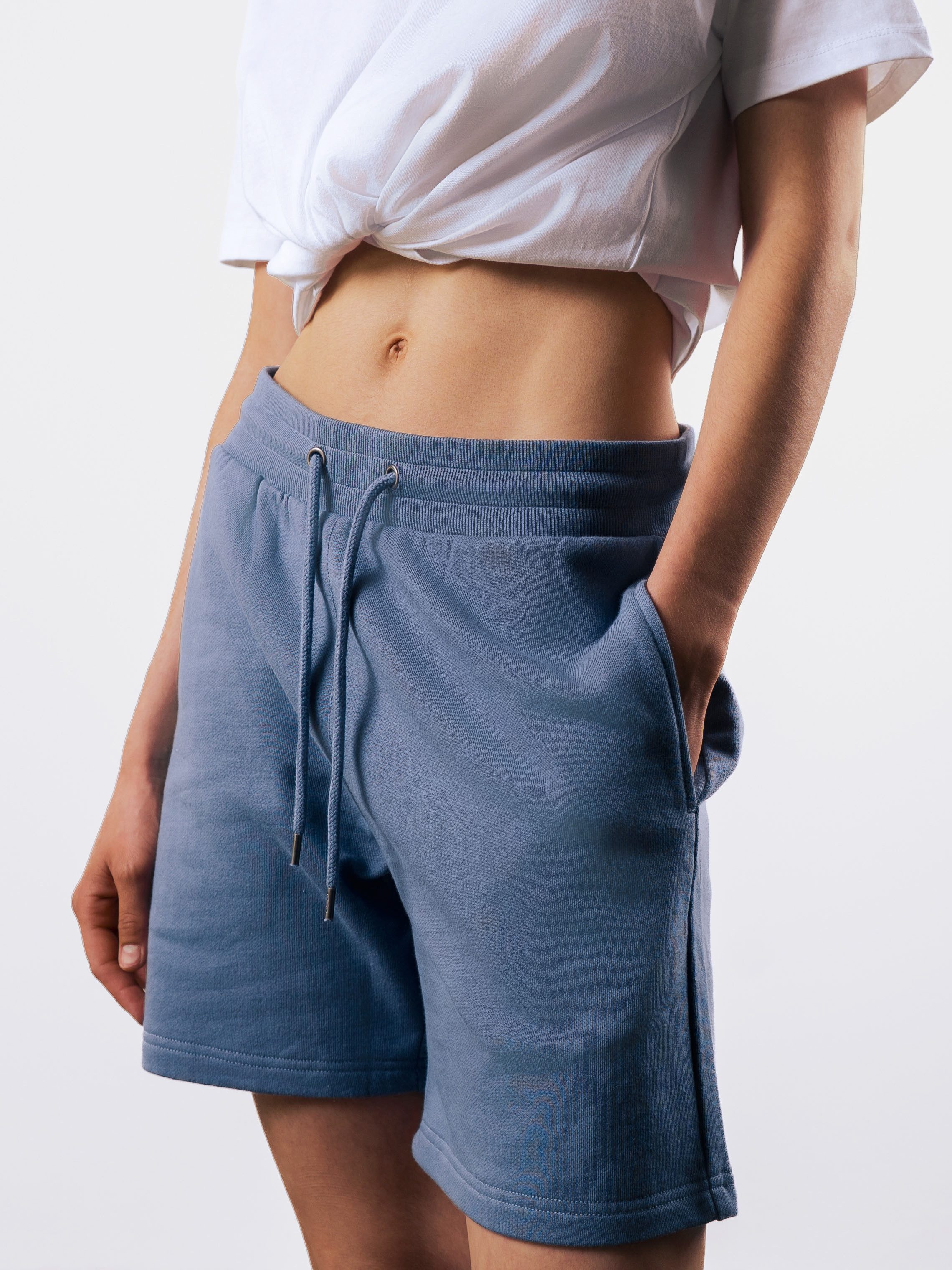 HONEST BASICS Sweatshorts Frauen aus OCS und GRS zertifizierter Bio-Baumwolle