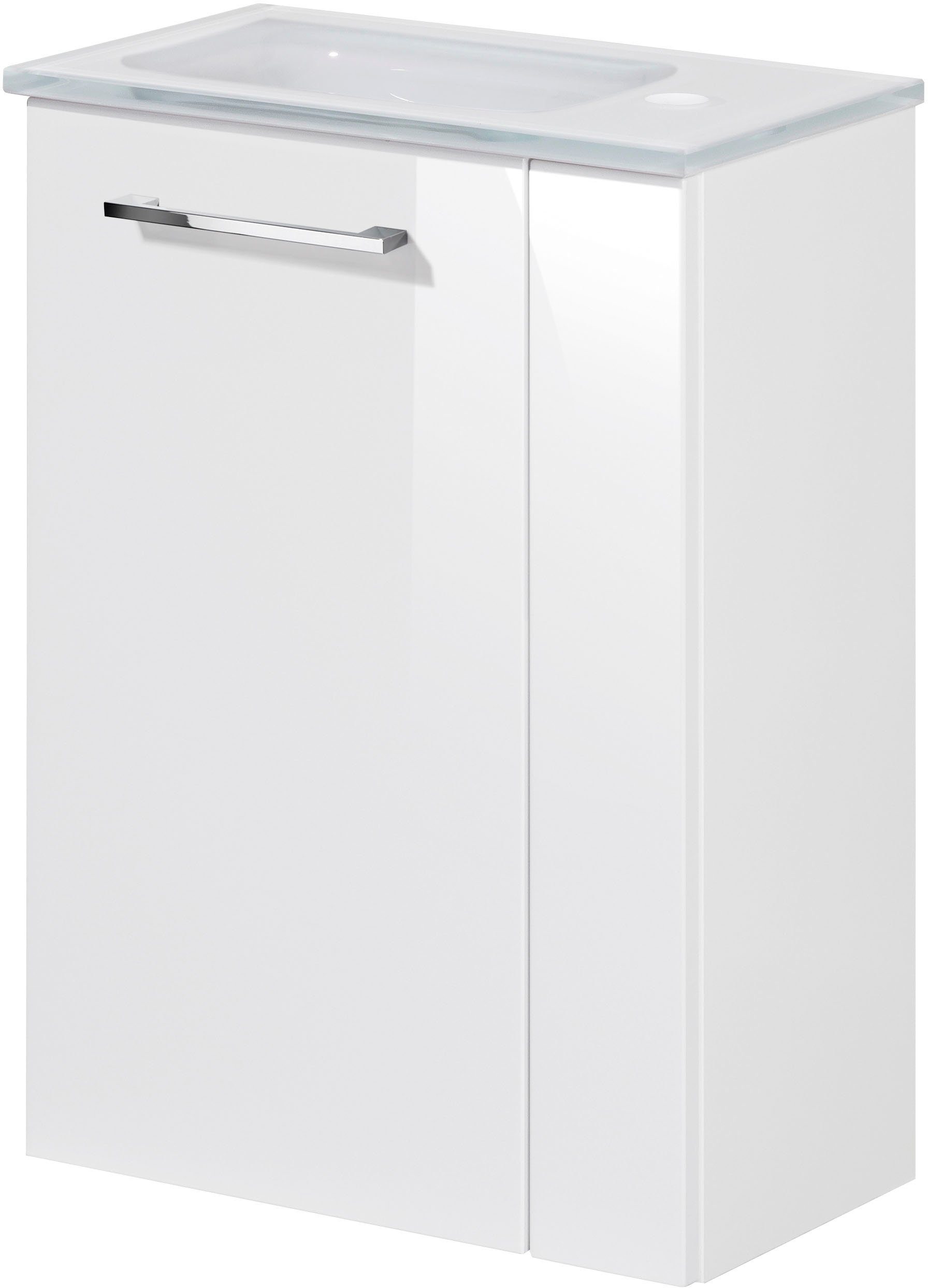 FACKELMANN Waschtisch SBC (Set), bestehend aus Becken und Unterbau, Breite ca. 45 cm