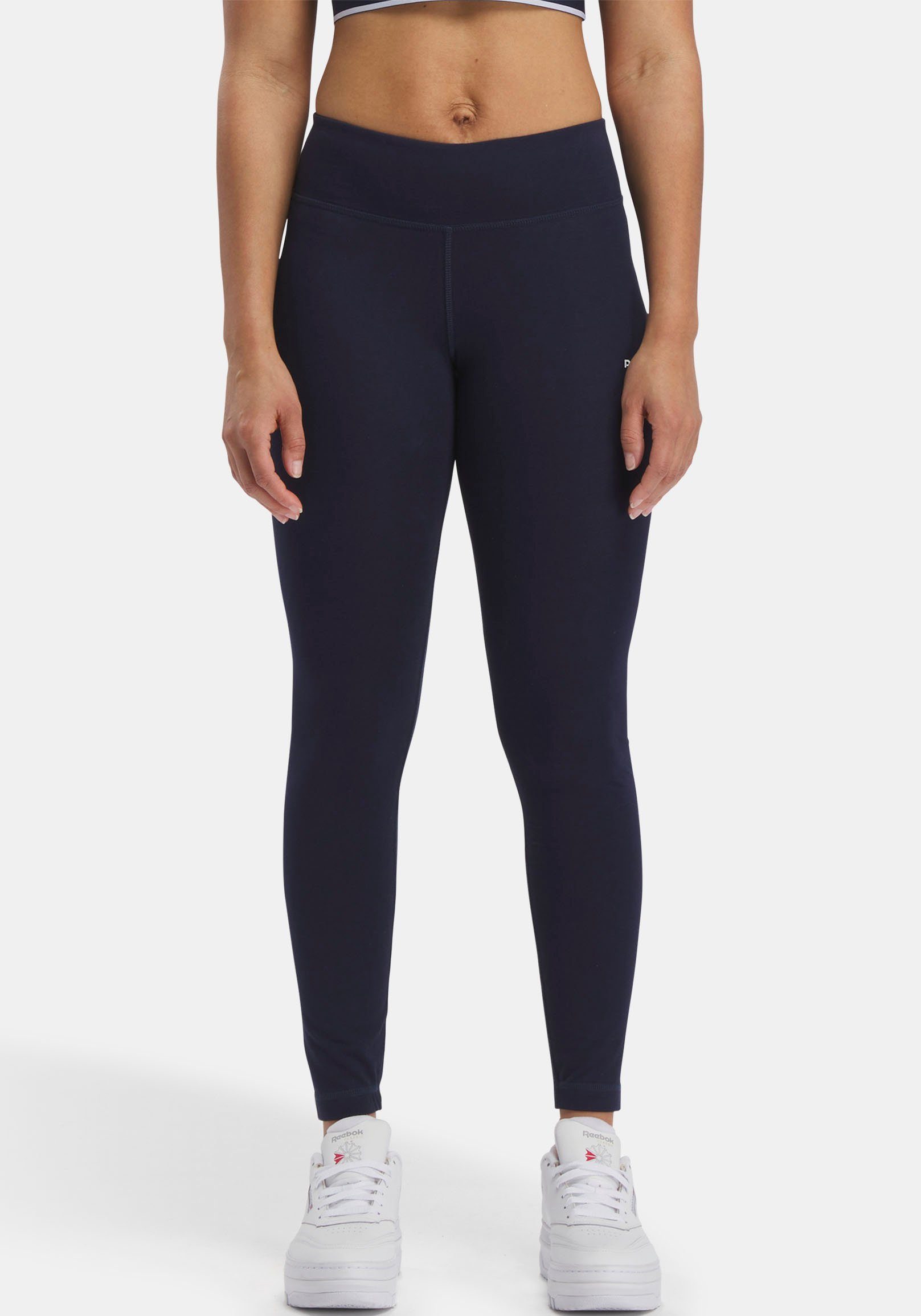 Reebok Leggin RI SL Trainingstights Cotton vector navy