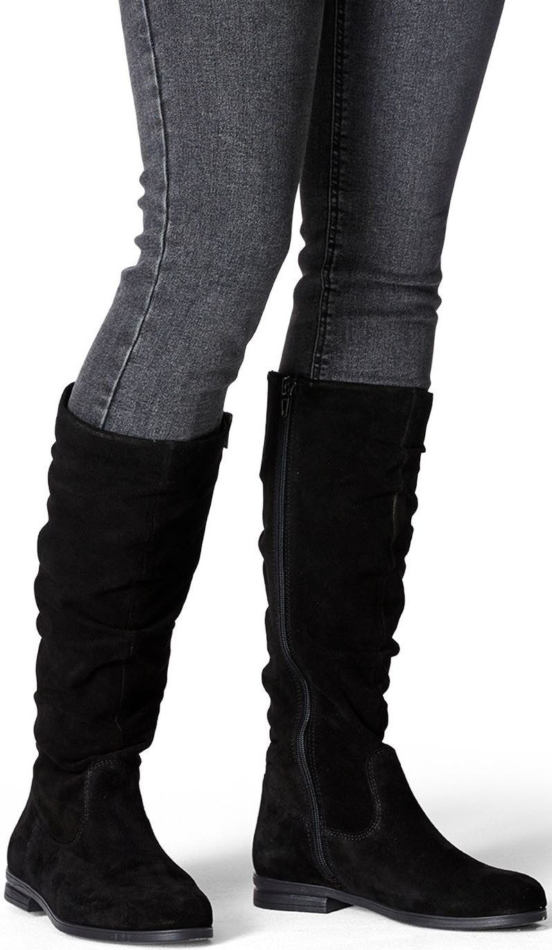 Tamaris Stiefel mit modischen Faltungen am Schaft