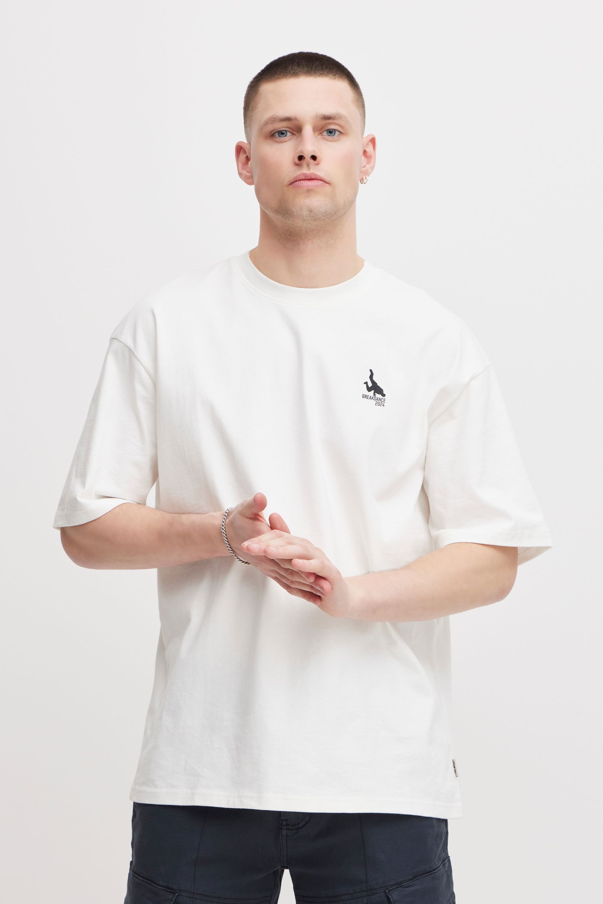 Blend T-Shirt BHTee Lässiges T-Shirt mit Backprint