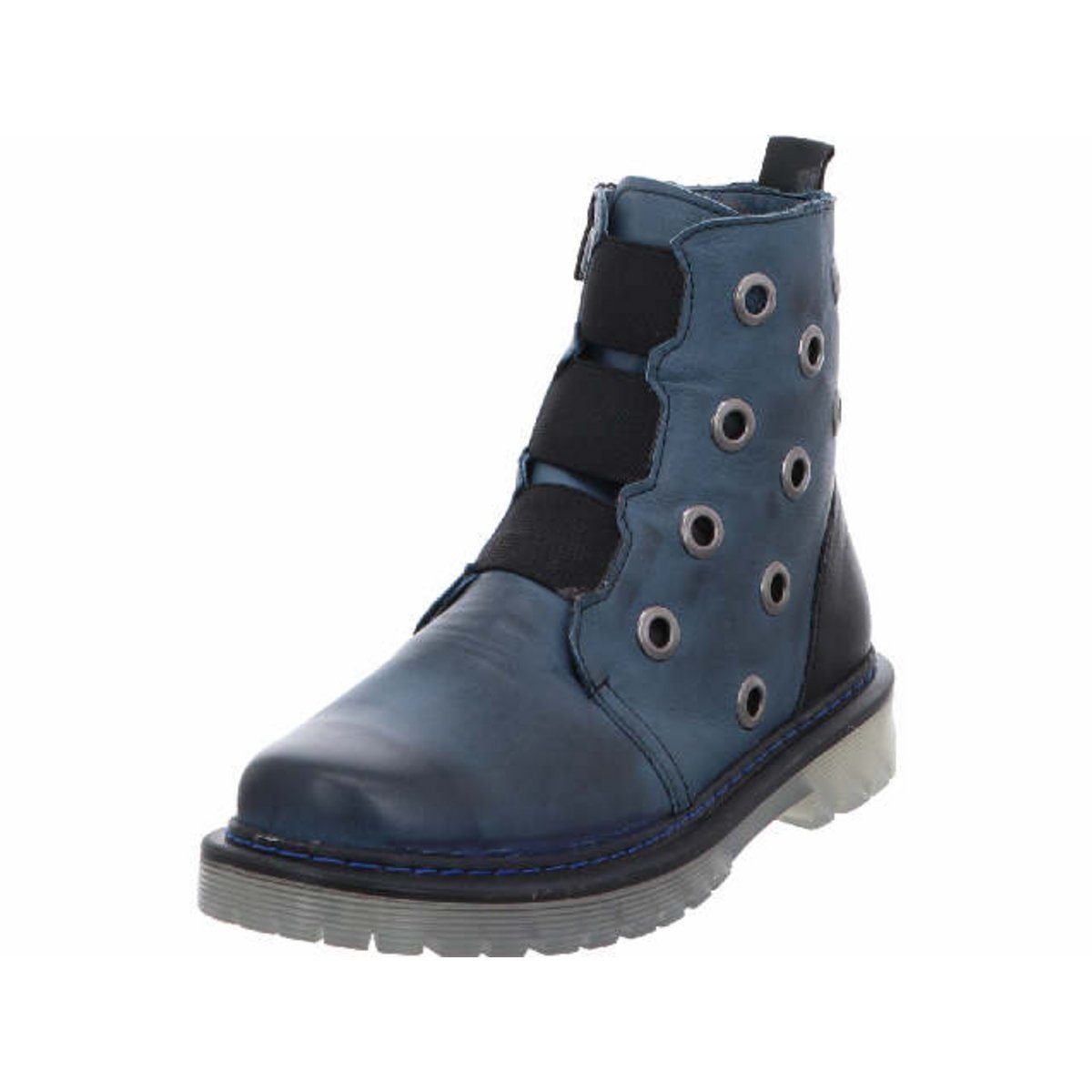 Bisgaard Unisex Schlupfstiefel In Blau – Wasserfest, Atmungsaktiv, Mit Klettverschluss Für Kinder