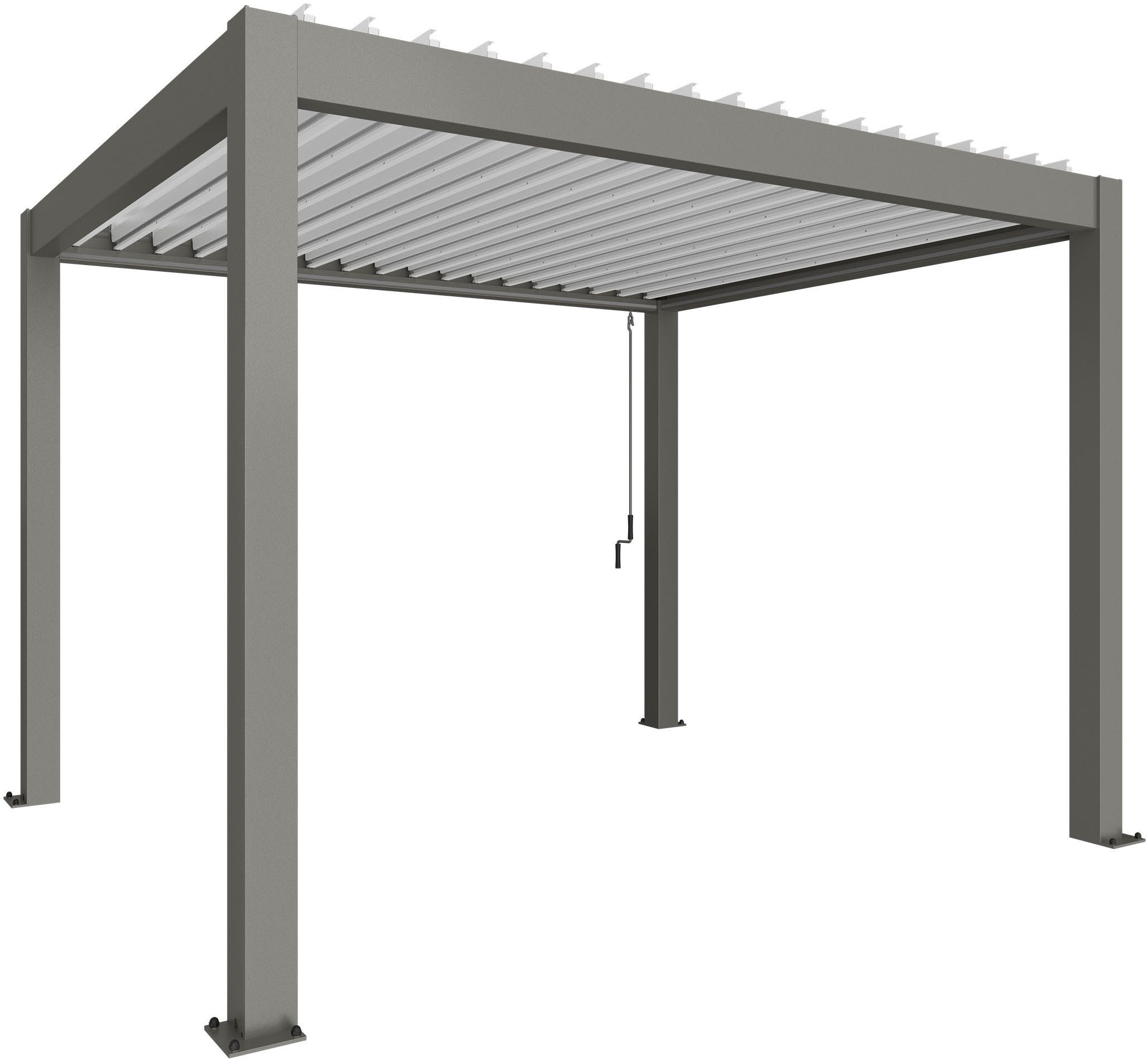 Biohort Pergola 3,5x3, BxTxH: 367,5x312x264 cm, ausgezeichnet mit dem Red Dot Design Award