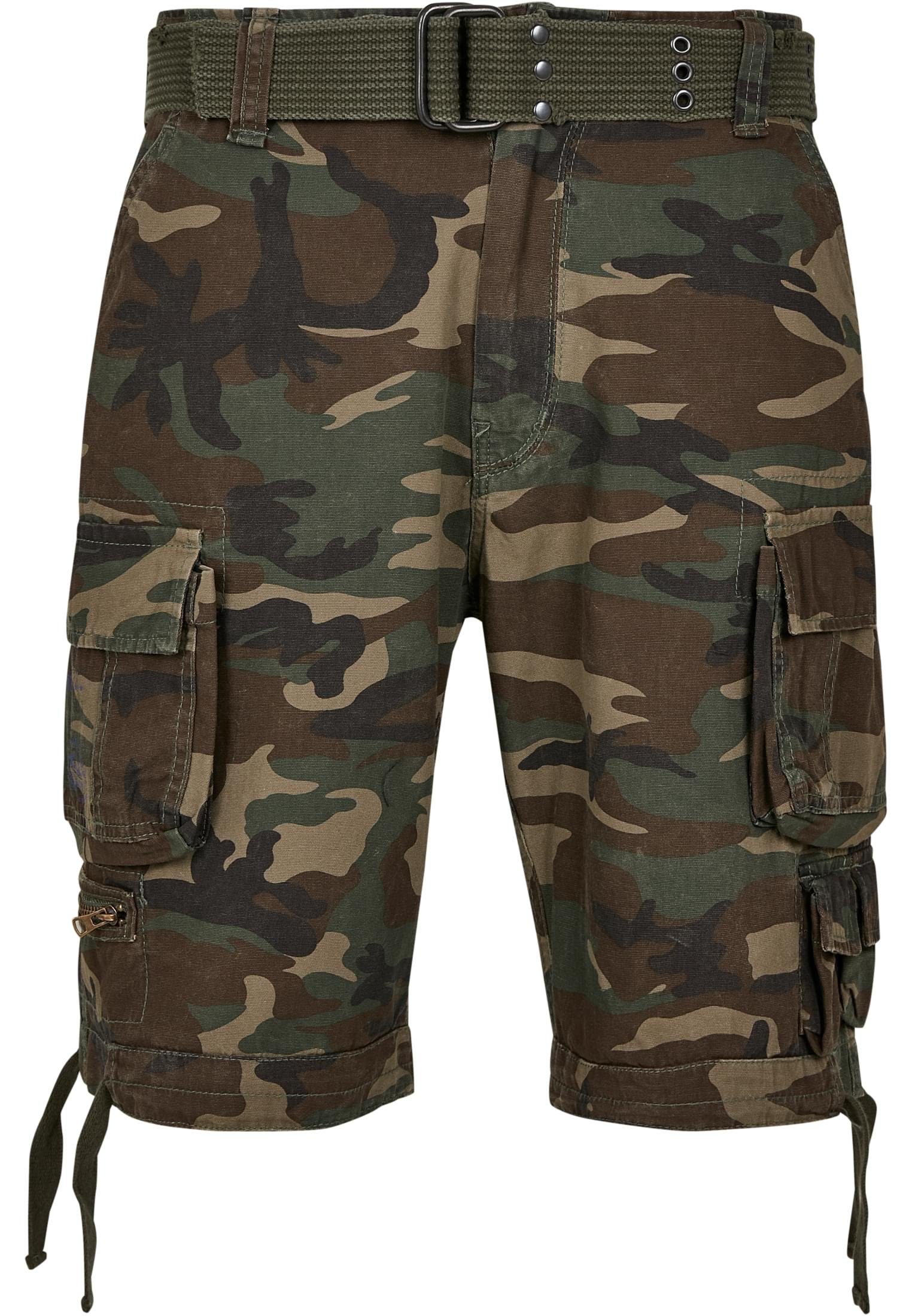 Stoffhose camouflage Vintage Brandit Herren Savage olive Cargo Shorts (1-tlg)
