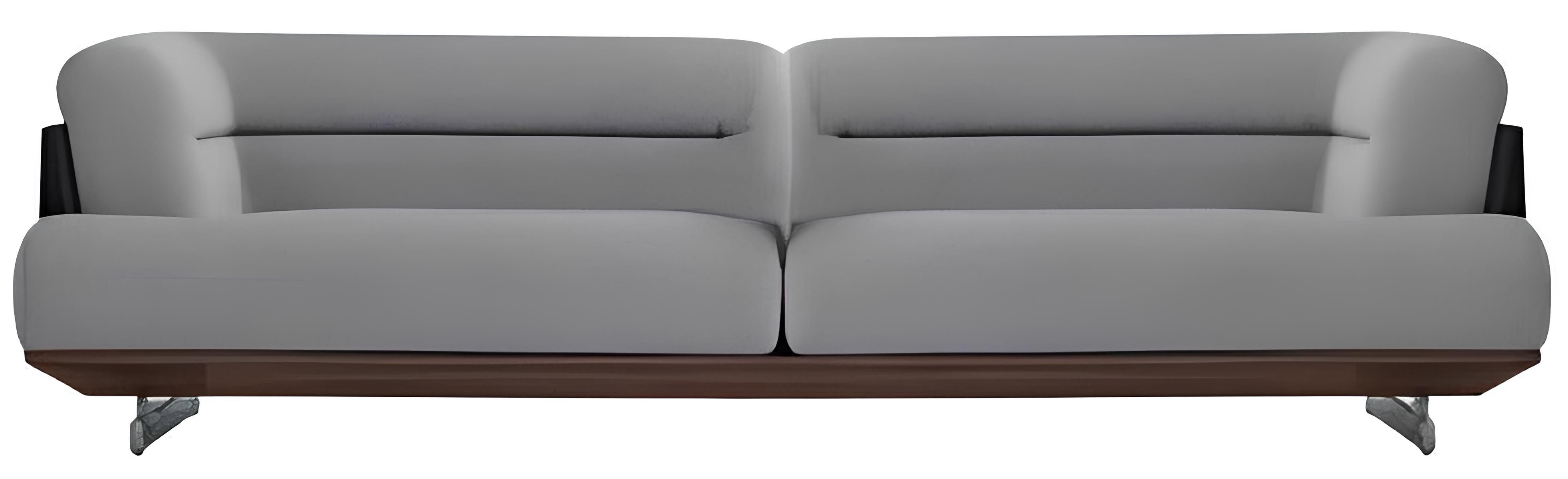 Xlmoebel 3-Sitzer Luxus-Sofa mit edlem Textilbezug und elegantem Design, 1 Teile, Hergestellt in Europa