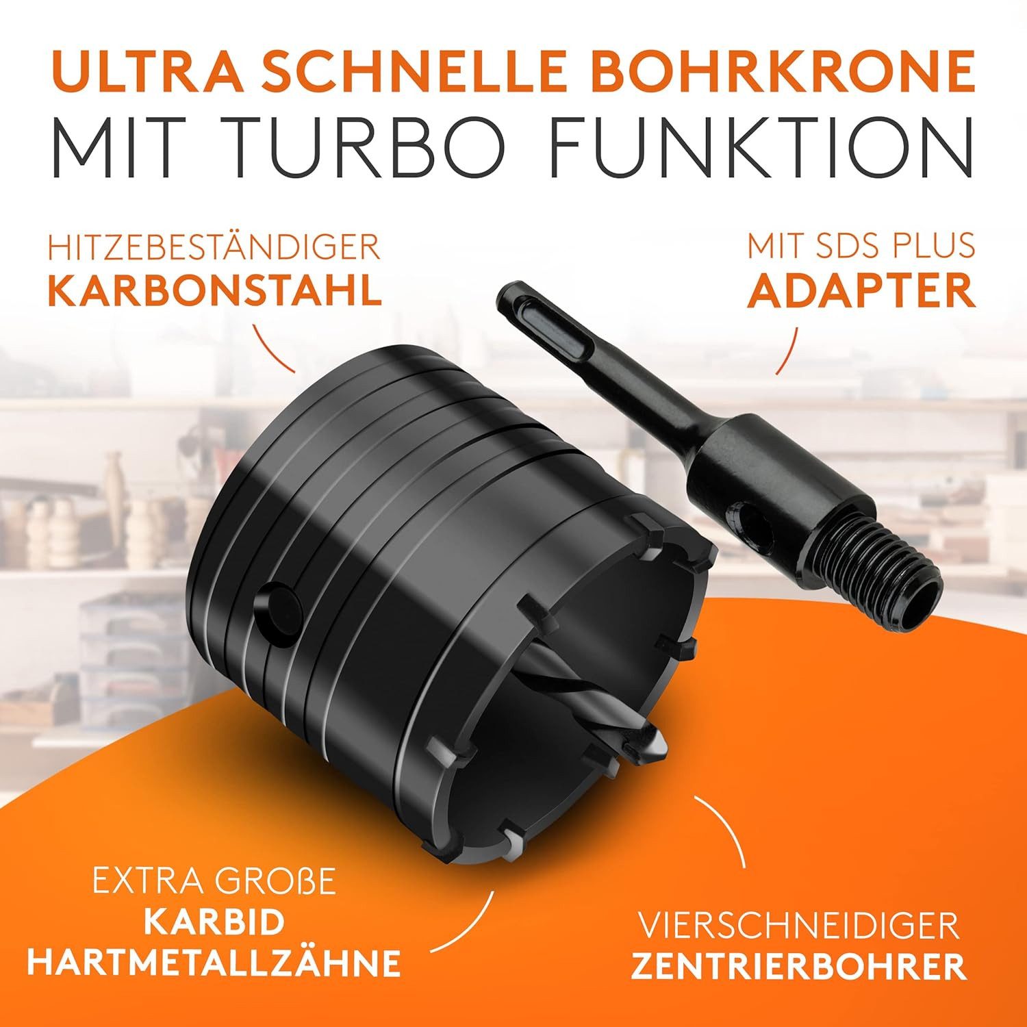 Werktal Bohrkrone in 2 verschiedenen Größen, günstig online kaufen