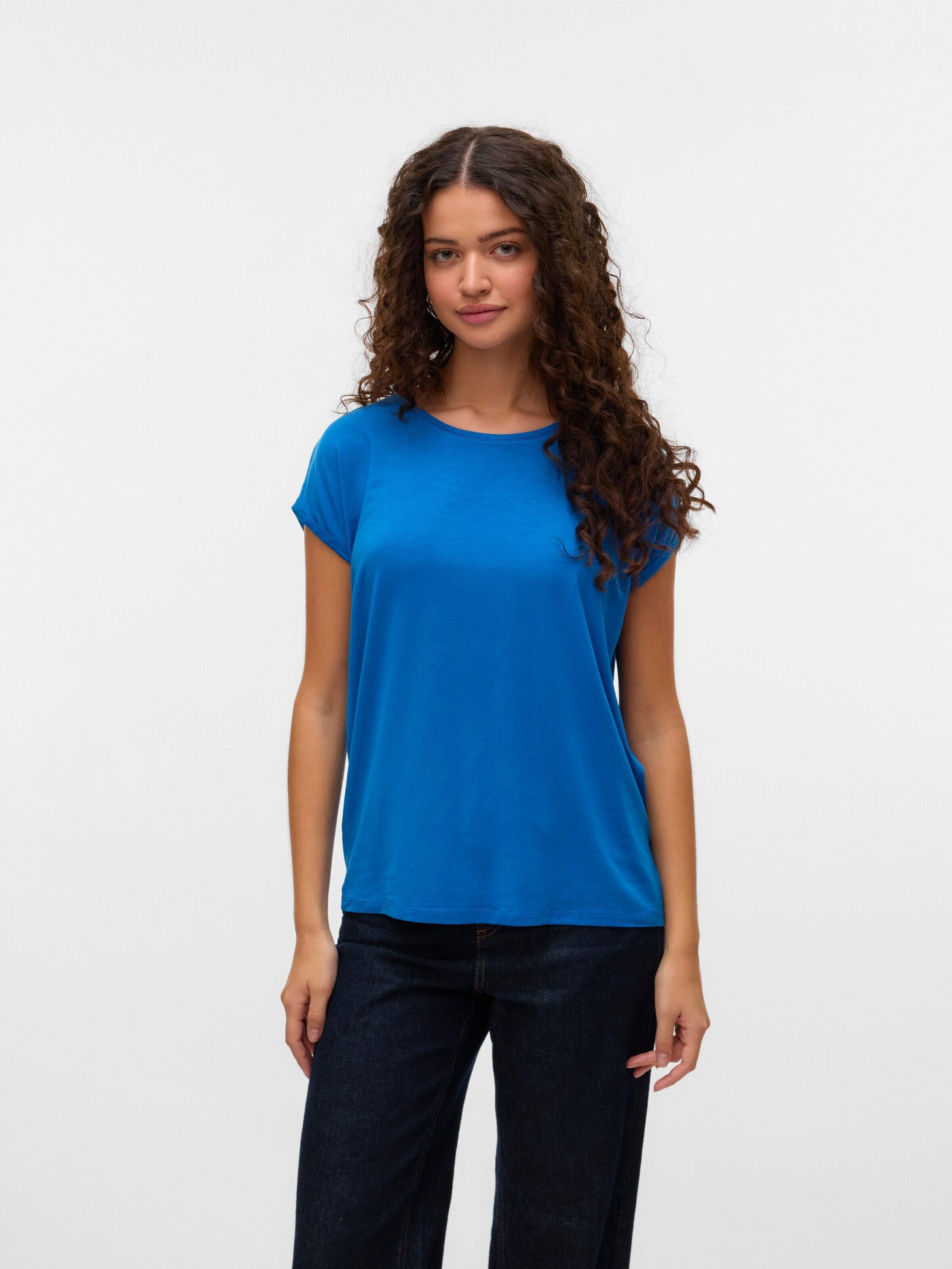 Vero Moda T-Shirt VMAva (1-tlg) Plain/ohne Details günstig online kaufen