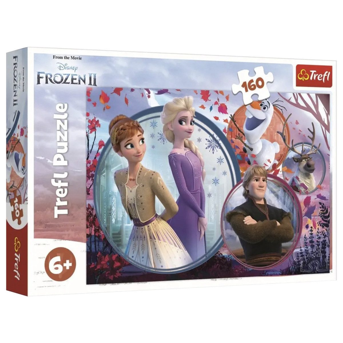 Disney Puzzle Frozen Unisex Kinder, 160 Puzzleteile