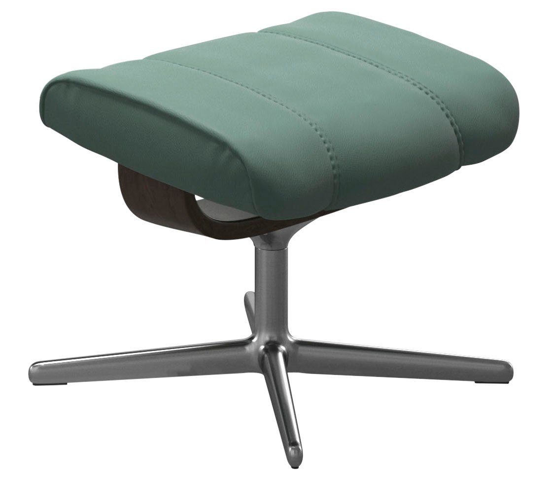 Stressless® Fußhocker Consul, mit Cross Base, Größe S, M & L, Holzakzent Wenge