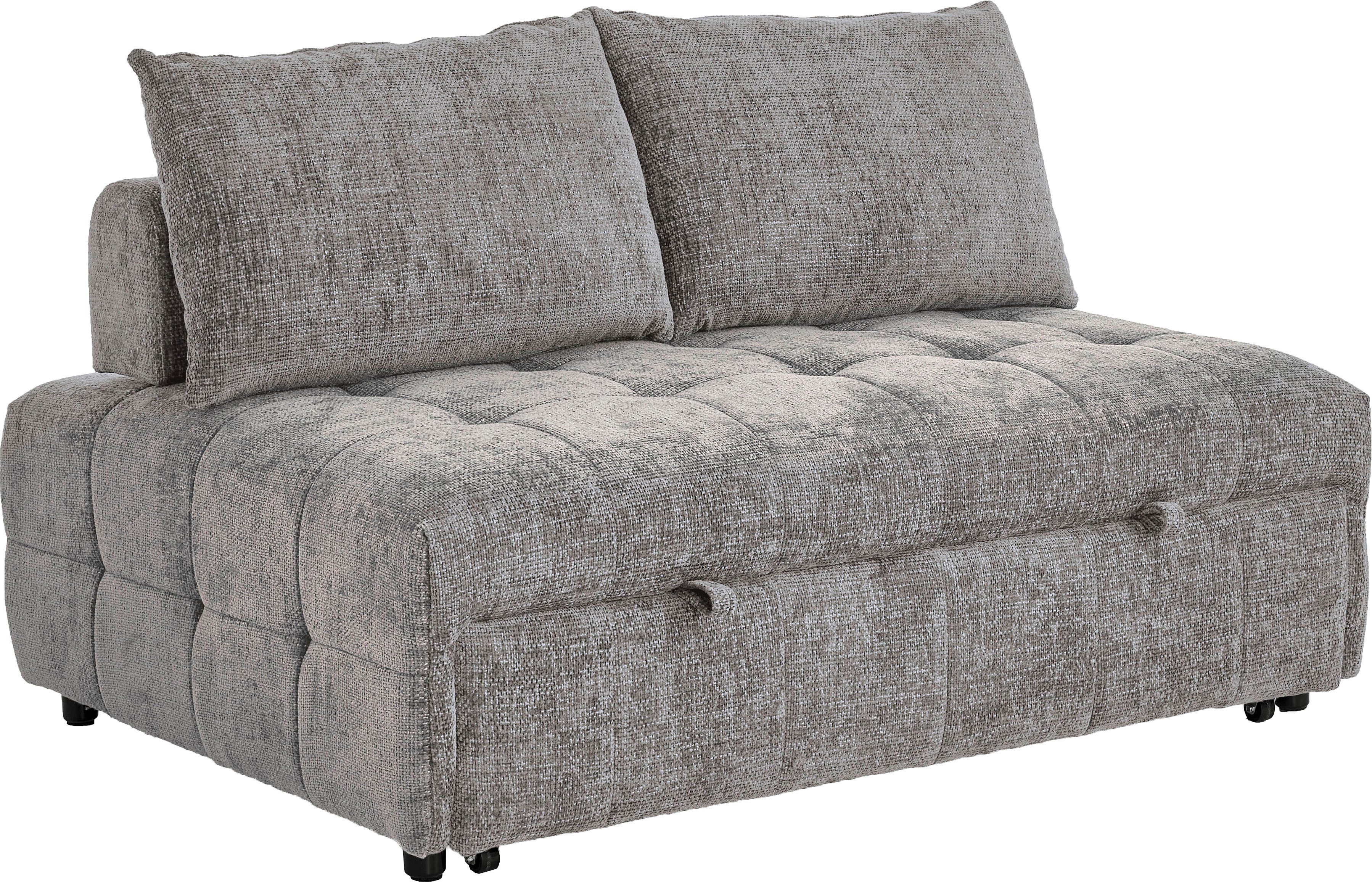 ATLANTIC home collection Schlafsofa, 2-Sitzer Schlafsofa mit Sitztiefenverstellung (2x)