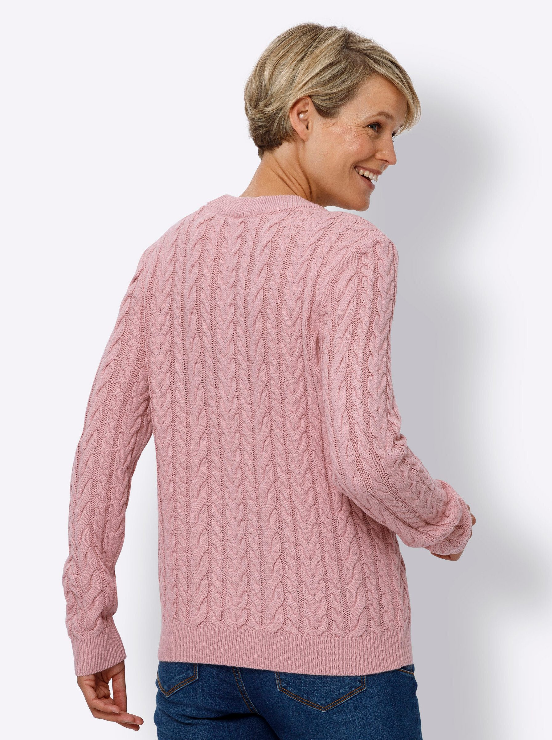 Sieh an! Strickpullover Langarm-Pullover . günstig online kaufen