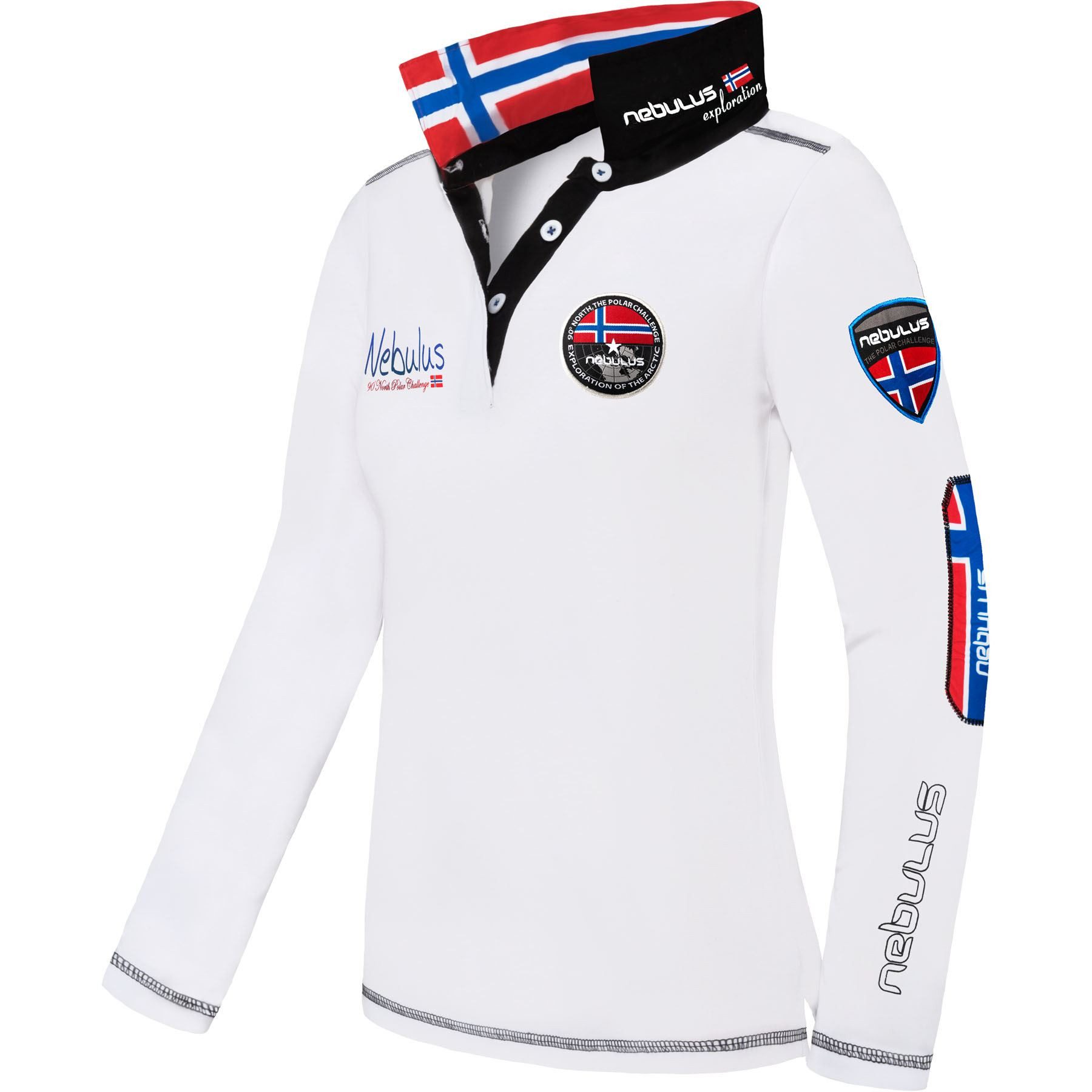 Nebulus Poloshirt BENTY, P5762 - Damen, weiß, XXL/44