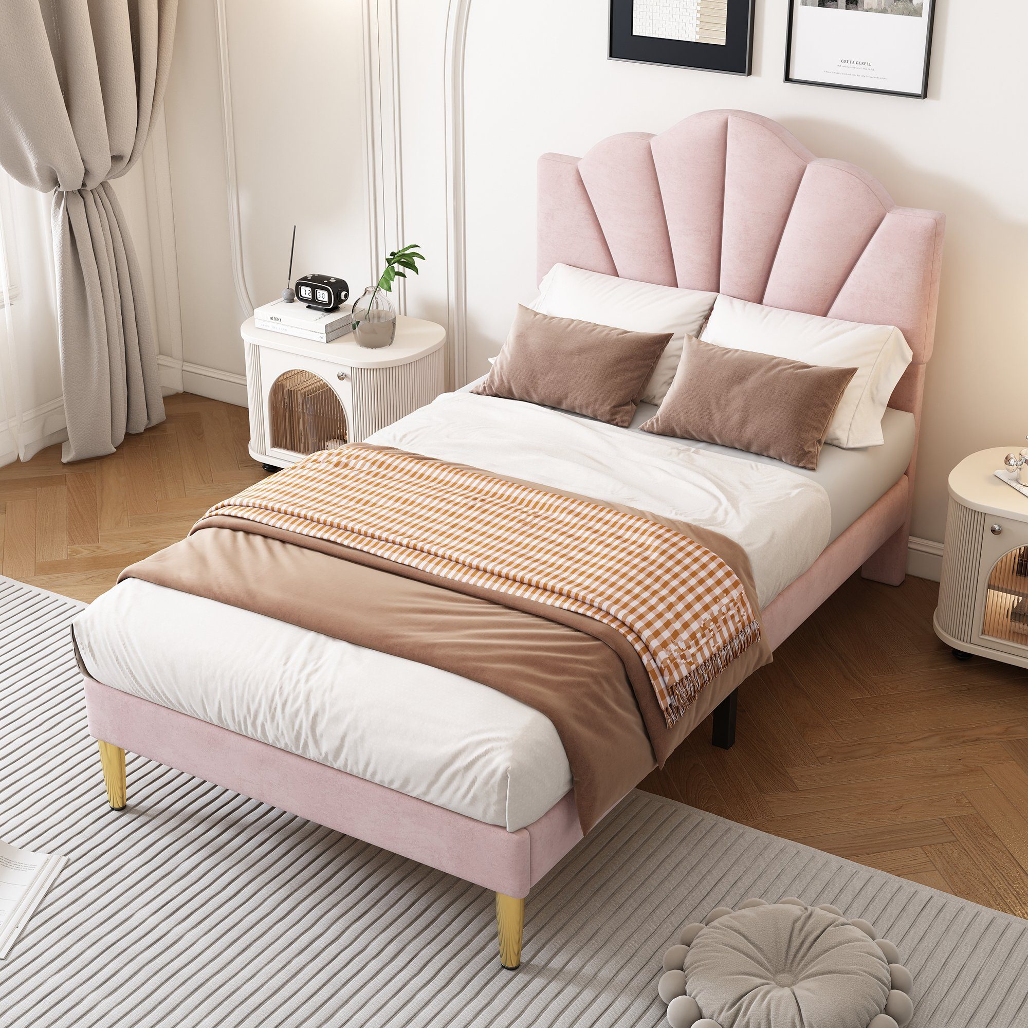 HAUSS SPOLE Polsterbett Polsterbett Einzelbett Funktionsbett günstig online kaufen