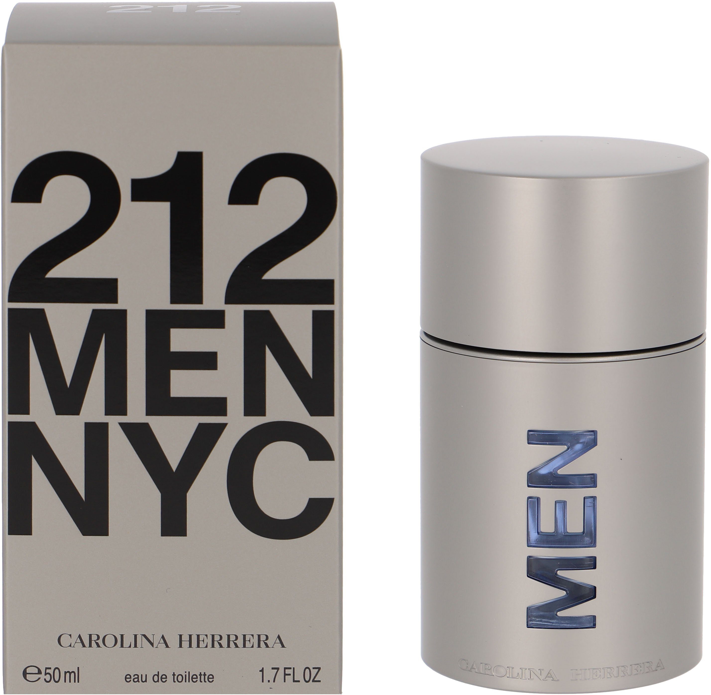Carolina Herrera Eau de Toilette Carolina Herrera 212 Men, mit würzig blumiger Herznote