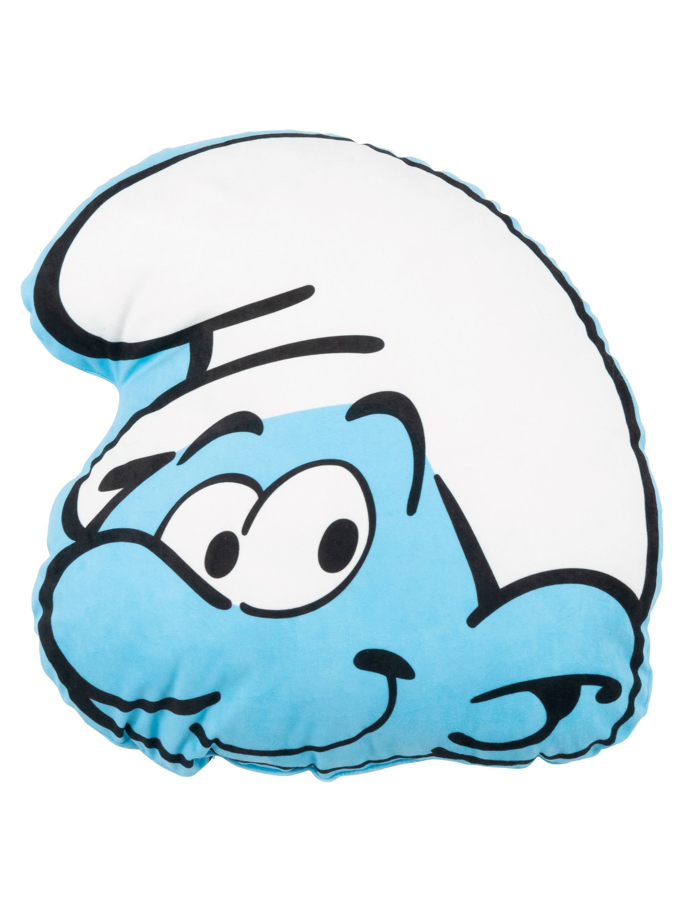 United Labels® Dekokissen Die Schlümpfe Kissen Plüsch Zierkissen Kopfkissen günstig online kaufen