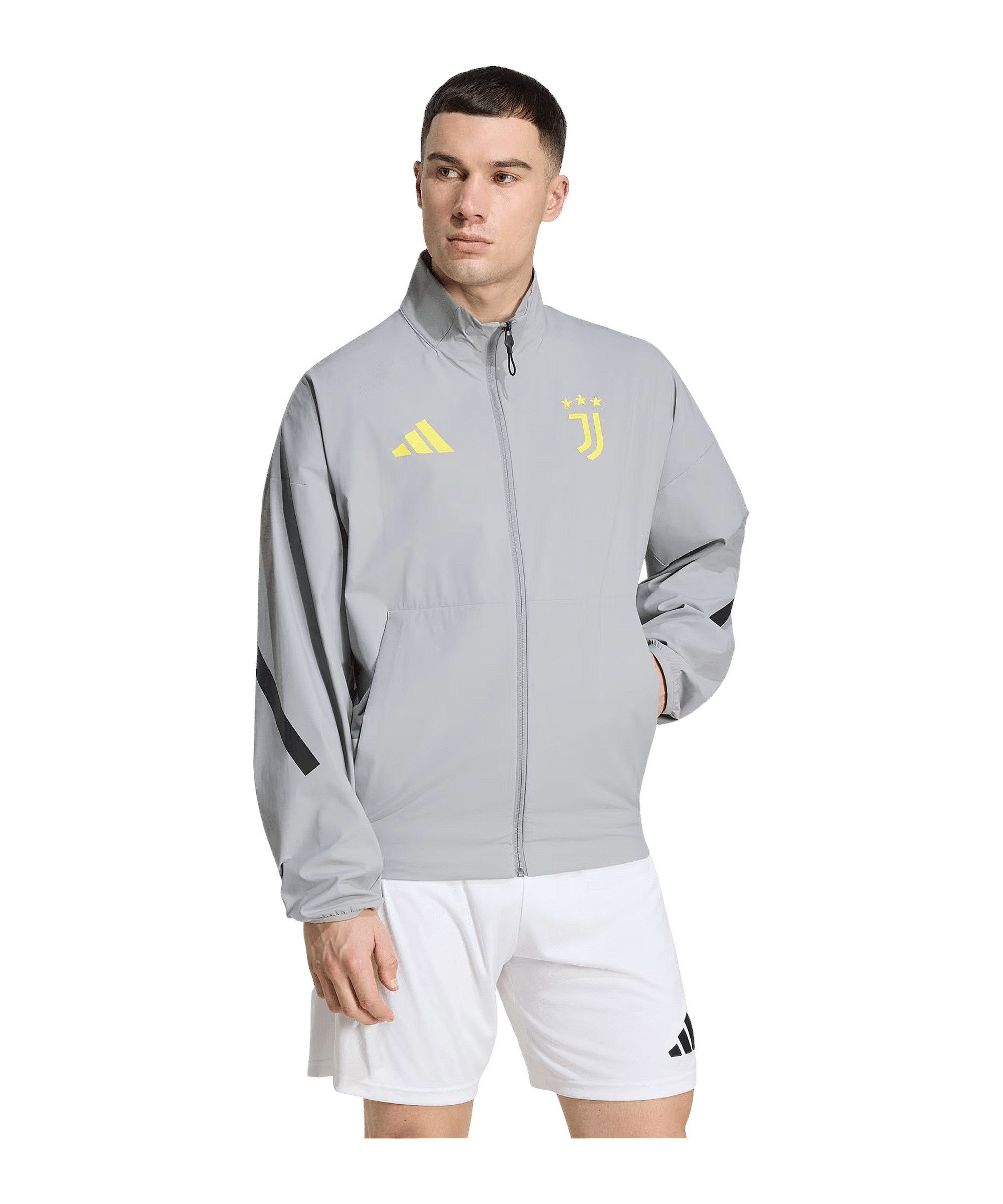 adidas Performance Sweatjacke adidas Performance Juventus Turin Anthem Jacke Polyamid