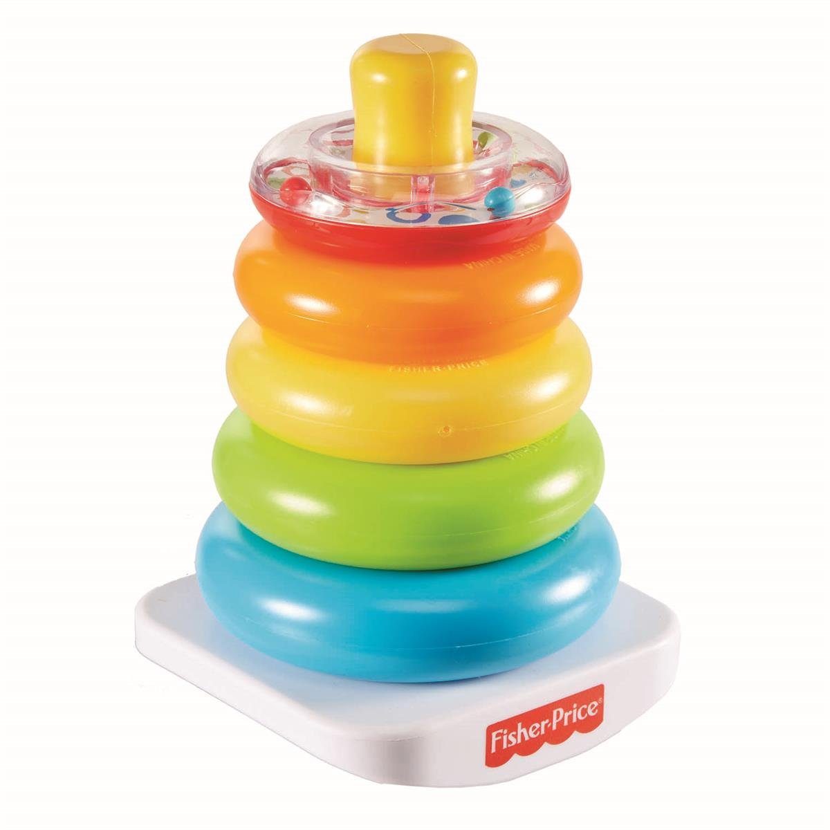 Farbring Mattel - Fisher-Price Mattel® Pyramide Stapelspielzeug GKD51