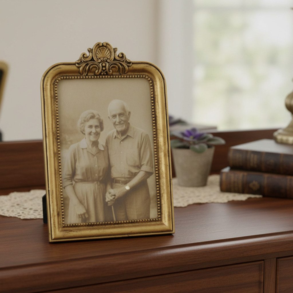 MF Bilderrahmen Vintage Metall Bilderrahmen Aurelia Nostalgischer Charme in günstig online kaufen