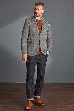 Next Sakko Blazer aus Harris-Tweed mit Fischgrätmuster (1-tlg)