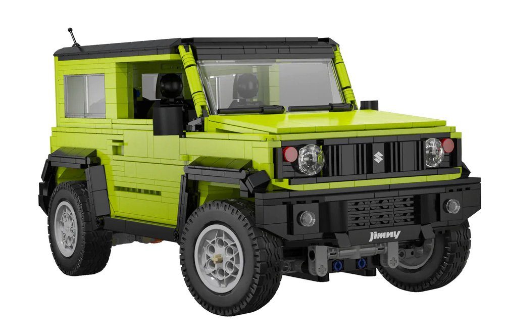CaDA CaDA Suzuki Jimny 1/12 (1803 Teile) (neue Version) Konstruktionsspielsteine