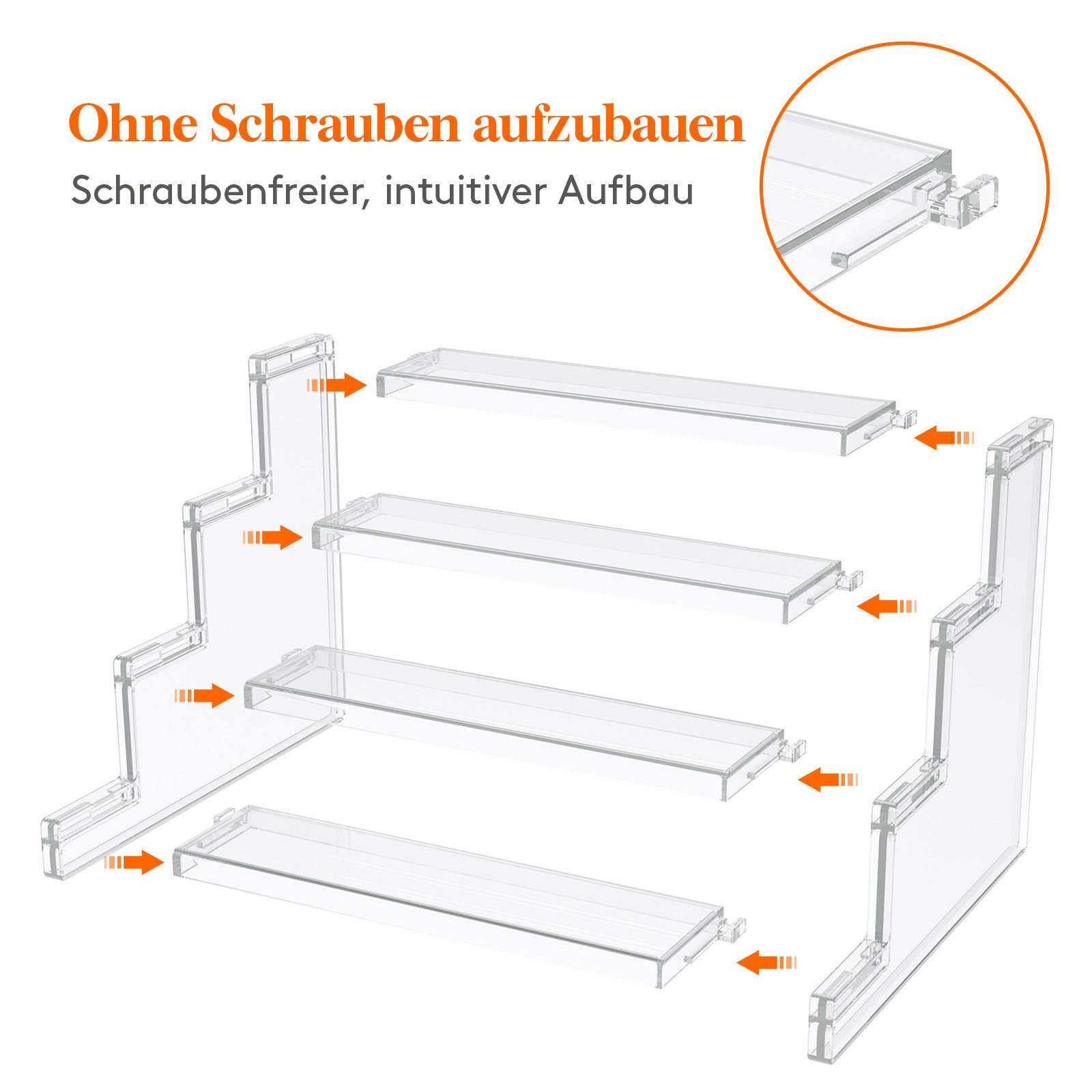 Lifewit Ablageregal Cupcake Display Ständer Kunststoffständer günstig online kaufen