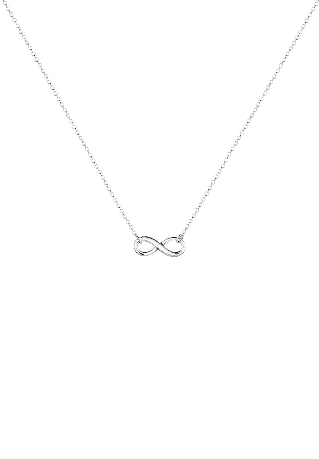 Elli Choker Infinity Symbol Unendlichkeit 925 Silber