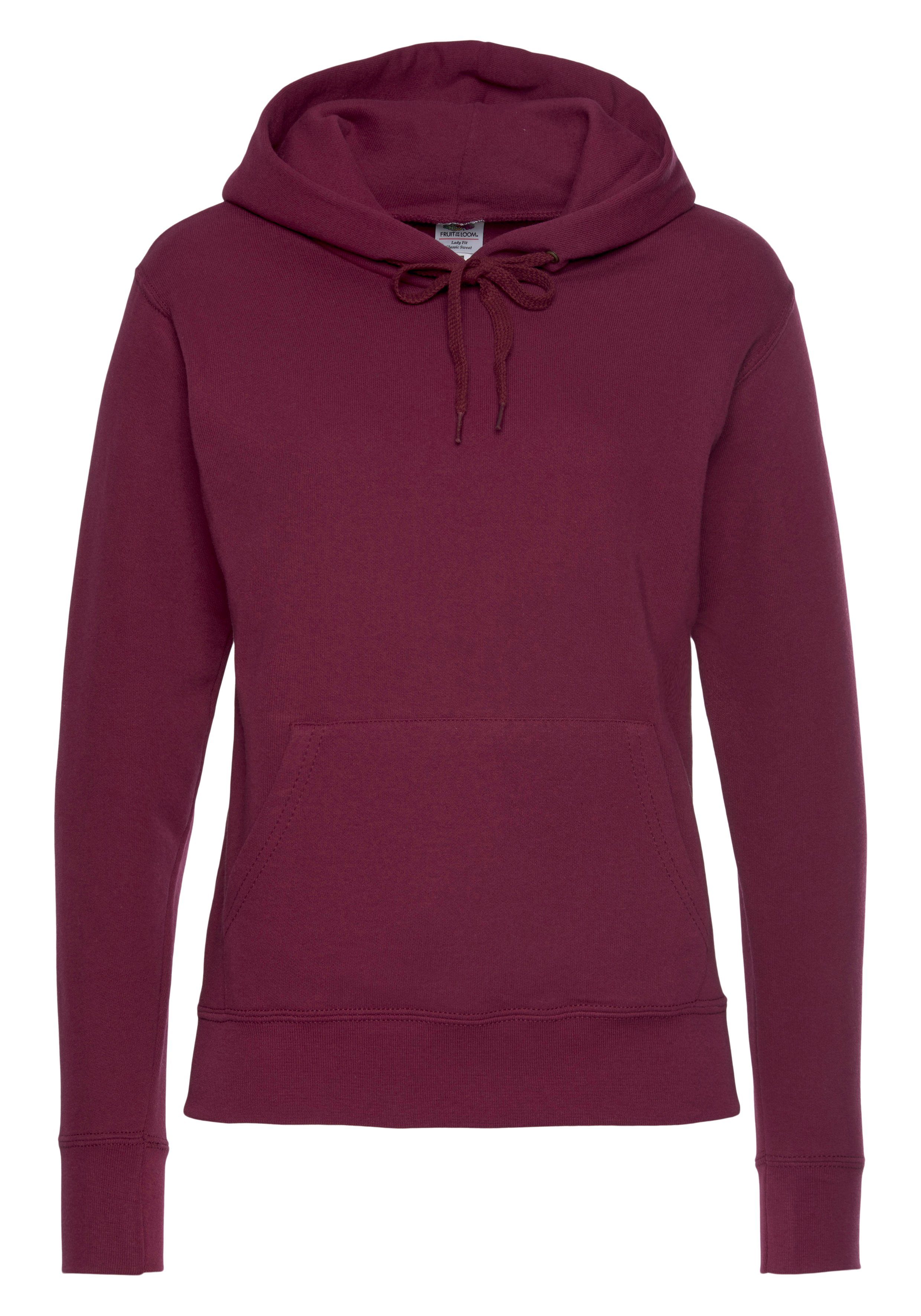 Fruit of the Loom Sweatshirt Classic hooded Sweat Lady-Fit