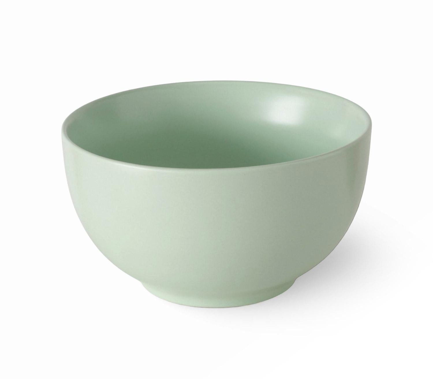 BOLTZE GRUPPE GmbH Müslischale PASTELL, Ø 14 cm, Pastellgrün, 560 ml, Steinzeug, (1-tlg), spülmaschinen- und mikrowellengeeignet