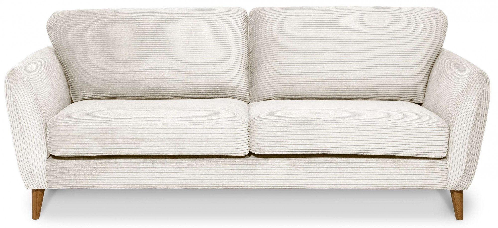 Home affaire 3-Sitzer MARSEILLE 3er Sofa 206 cm, Cord, Flachgewebe, Struktu günstig online kaufen