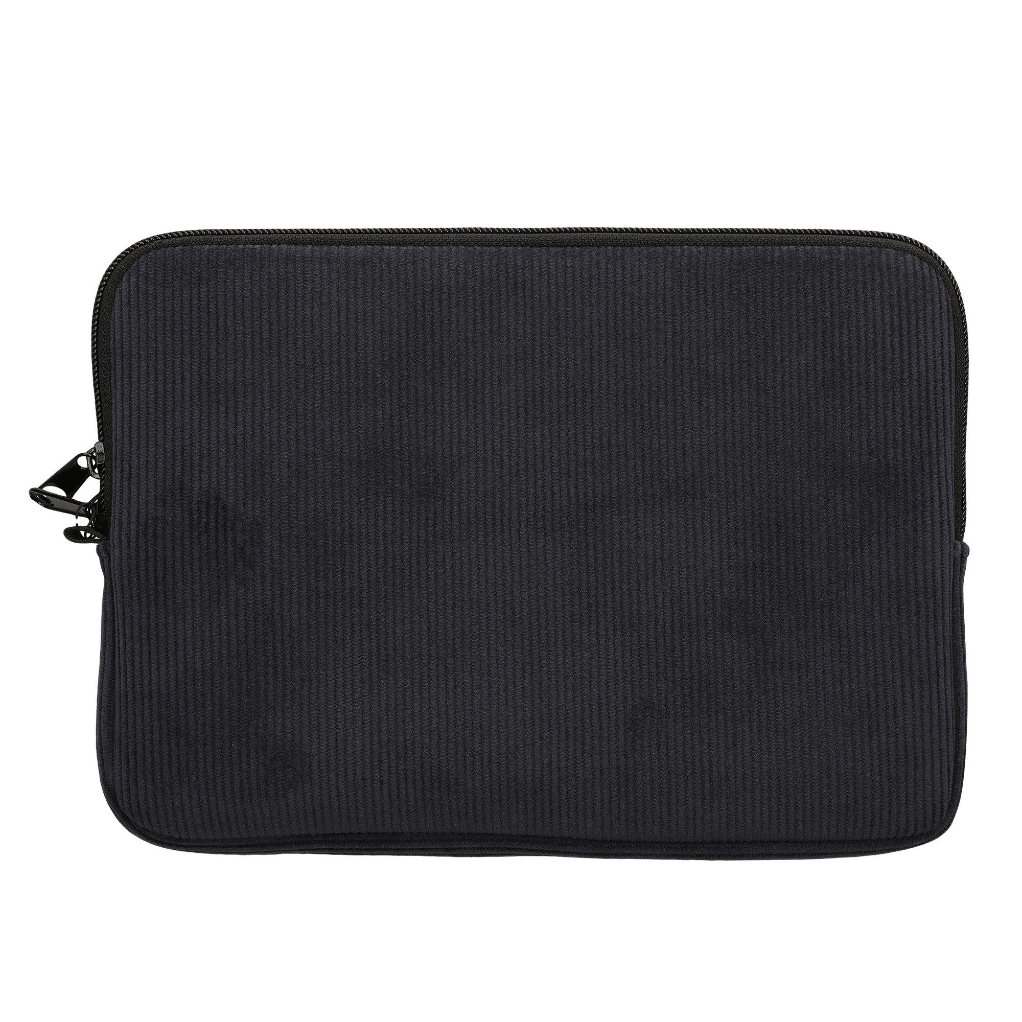 kwmobile Schutz-Set Tablet Schutzhülle für 9,7"-11" Tablet Hülle, Tablet Flip Case mit kleiner Tasche - Cord Neopren Cover