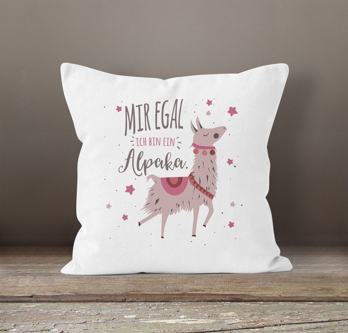 MoonWorks Dekokissen Kissen-Bezug mit Spruch und günstig online kaufen
