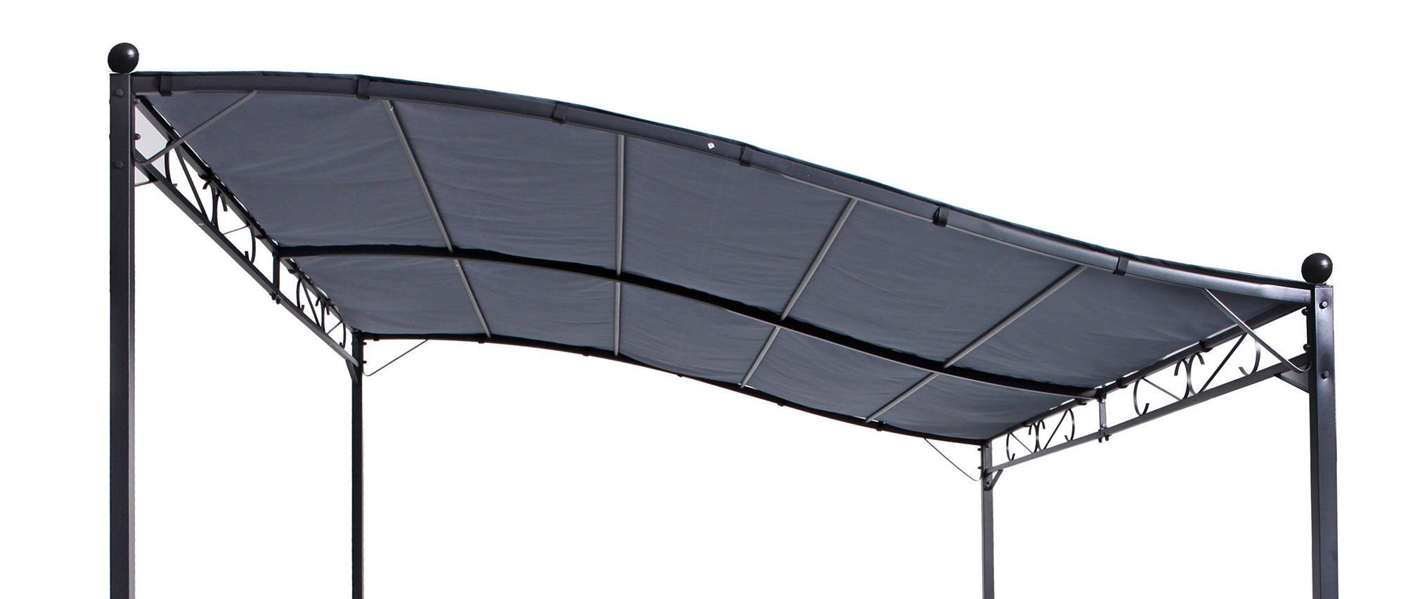 Spetebo Pavillon-Ersatzdach Ersatzdach Anbaupavillon 3x2,5 m günstig online kaufen