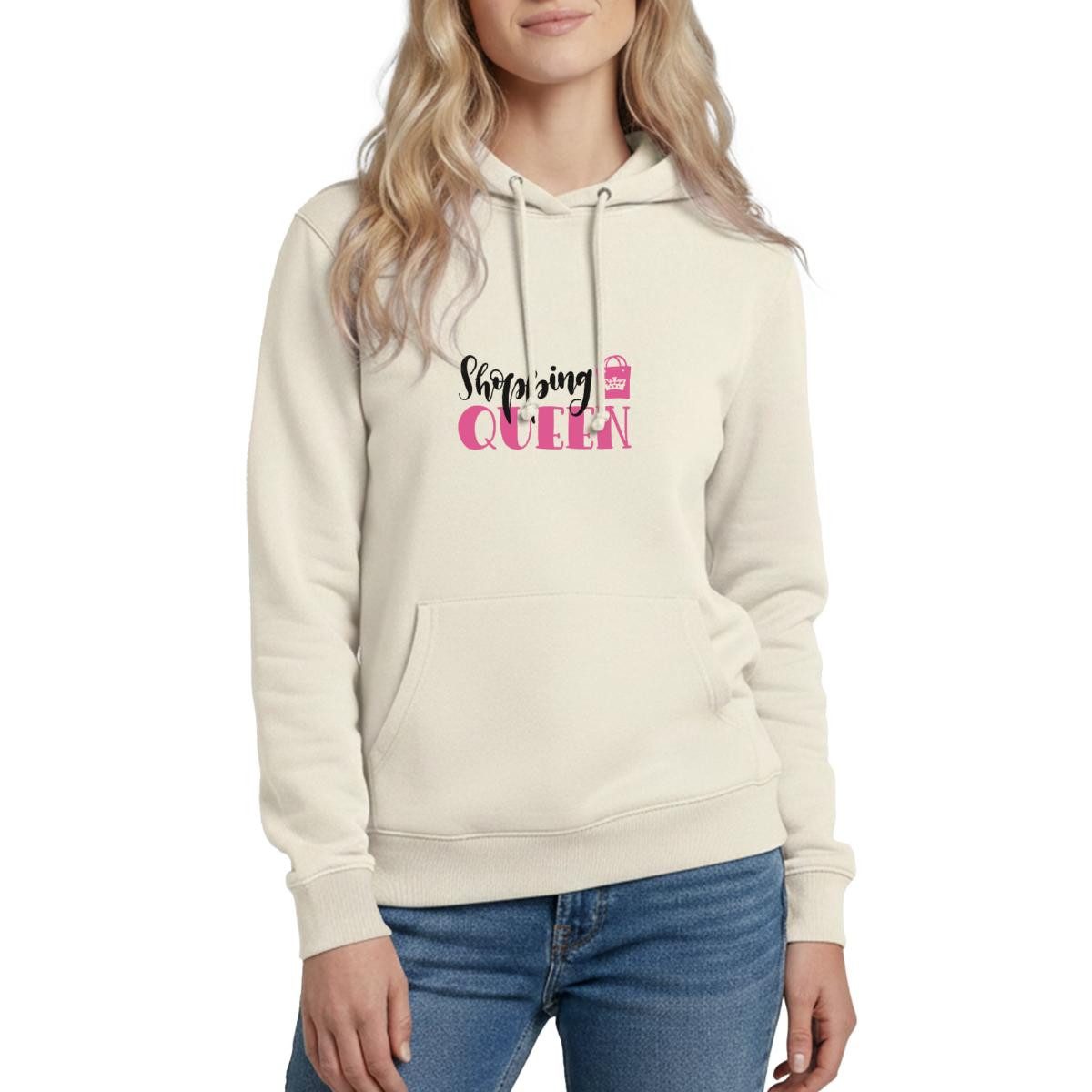 Spreadshirt Hoodie Shopping Queen Kostüm Fasching Damen Hoodie (1-tlg)