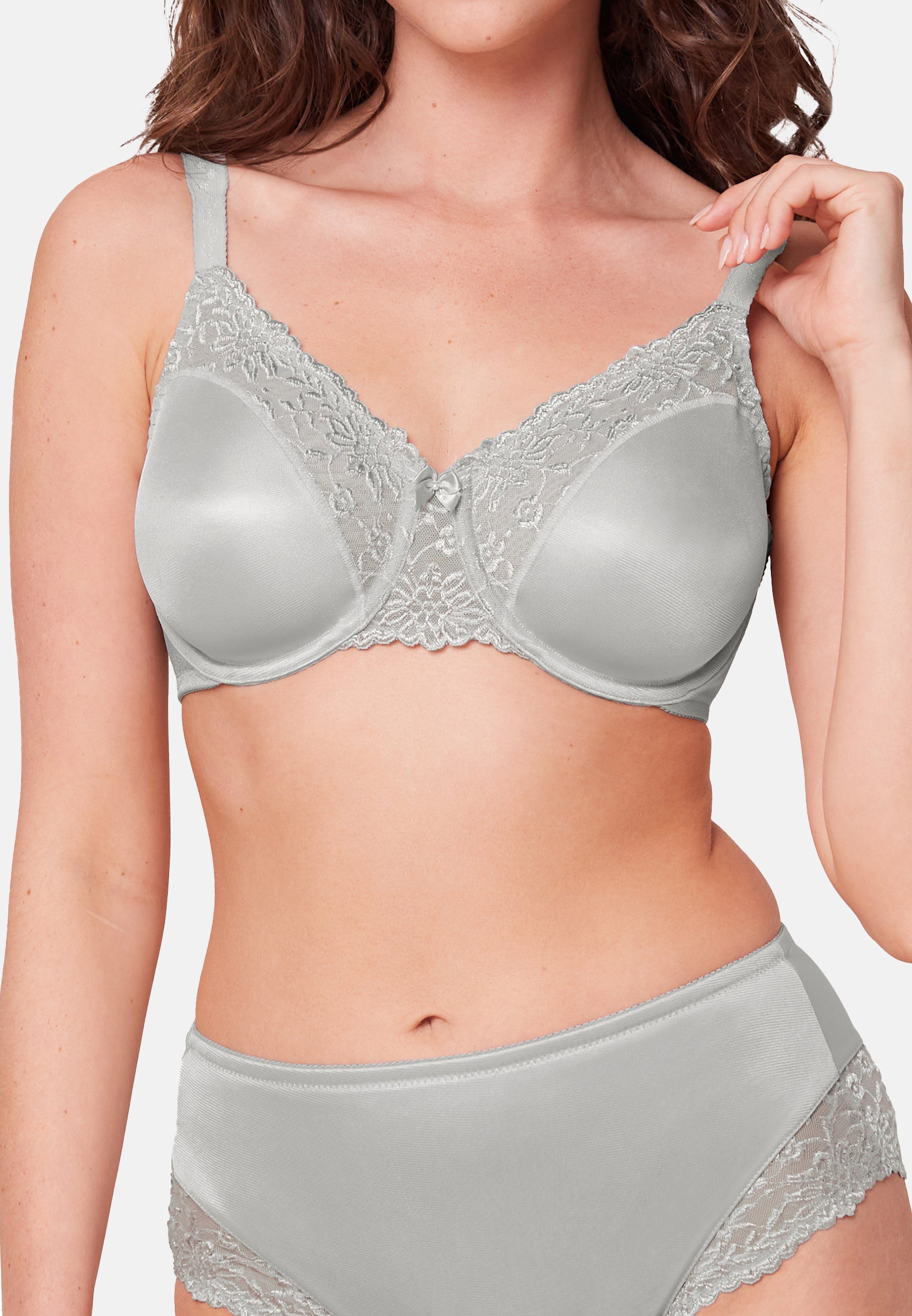 Triumph Minimizer-BH Ladyform Soft W X Cup C-F, Bügel-BH mit Spitzendetails