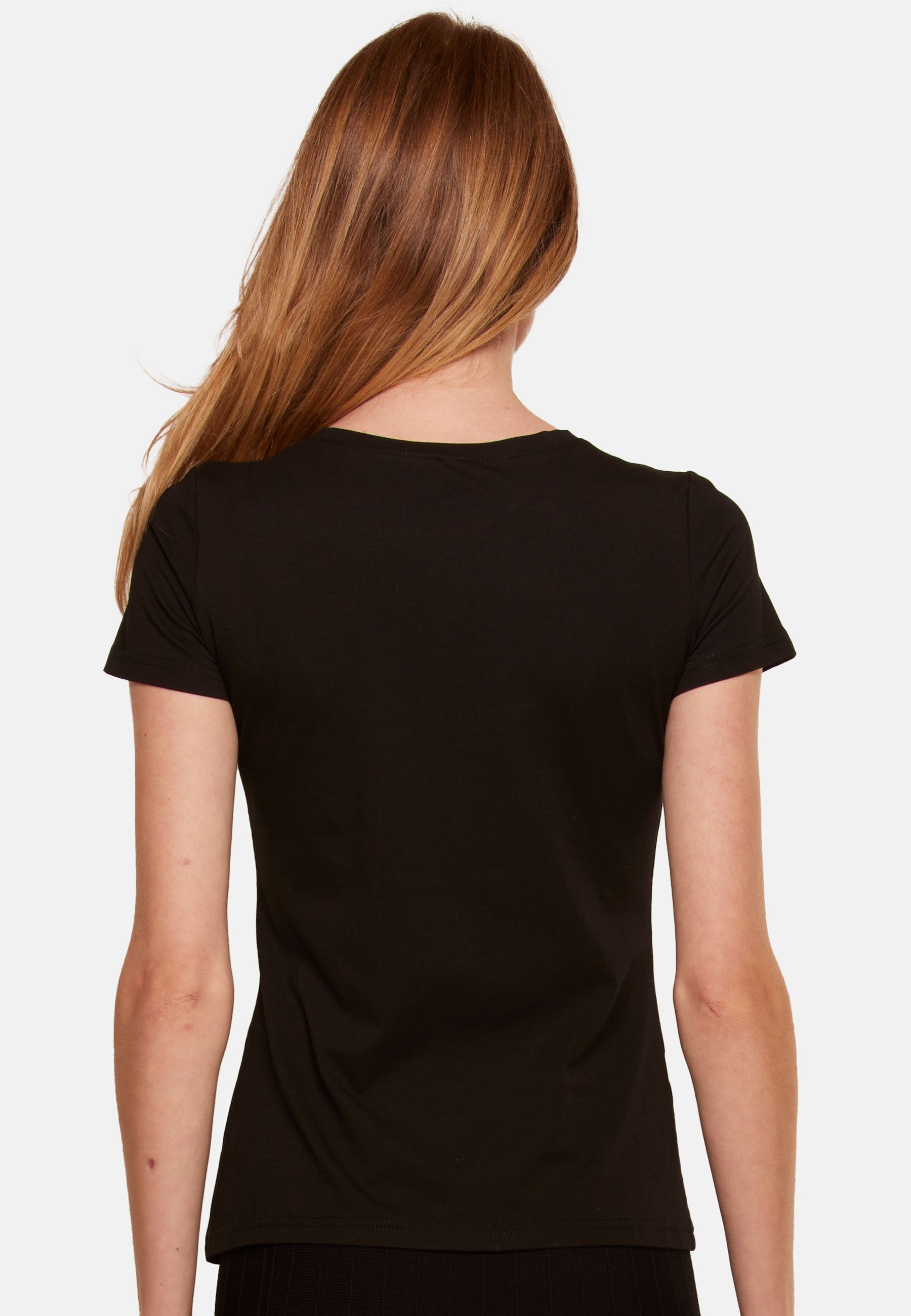 Tooche Print-Shirt T-shirt Call BLACK