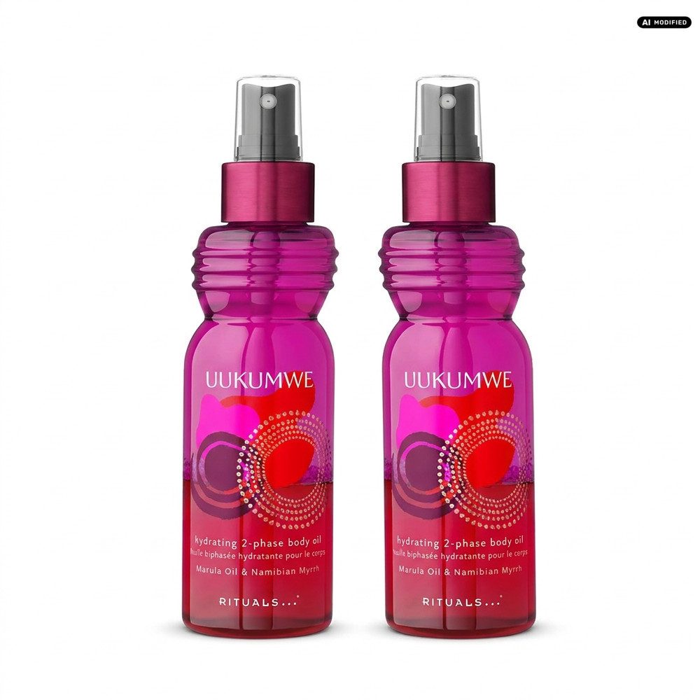 Rituals Körperöl Rituals Uukumwe Hydrating 2-Phasen-Körperöl 2er Set, 1-tlg., Feuchtigkeitsspendendes 2-Phasen-Sprühkörperöl Value Pack
