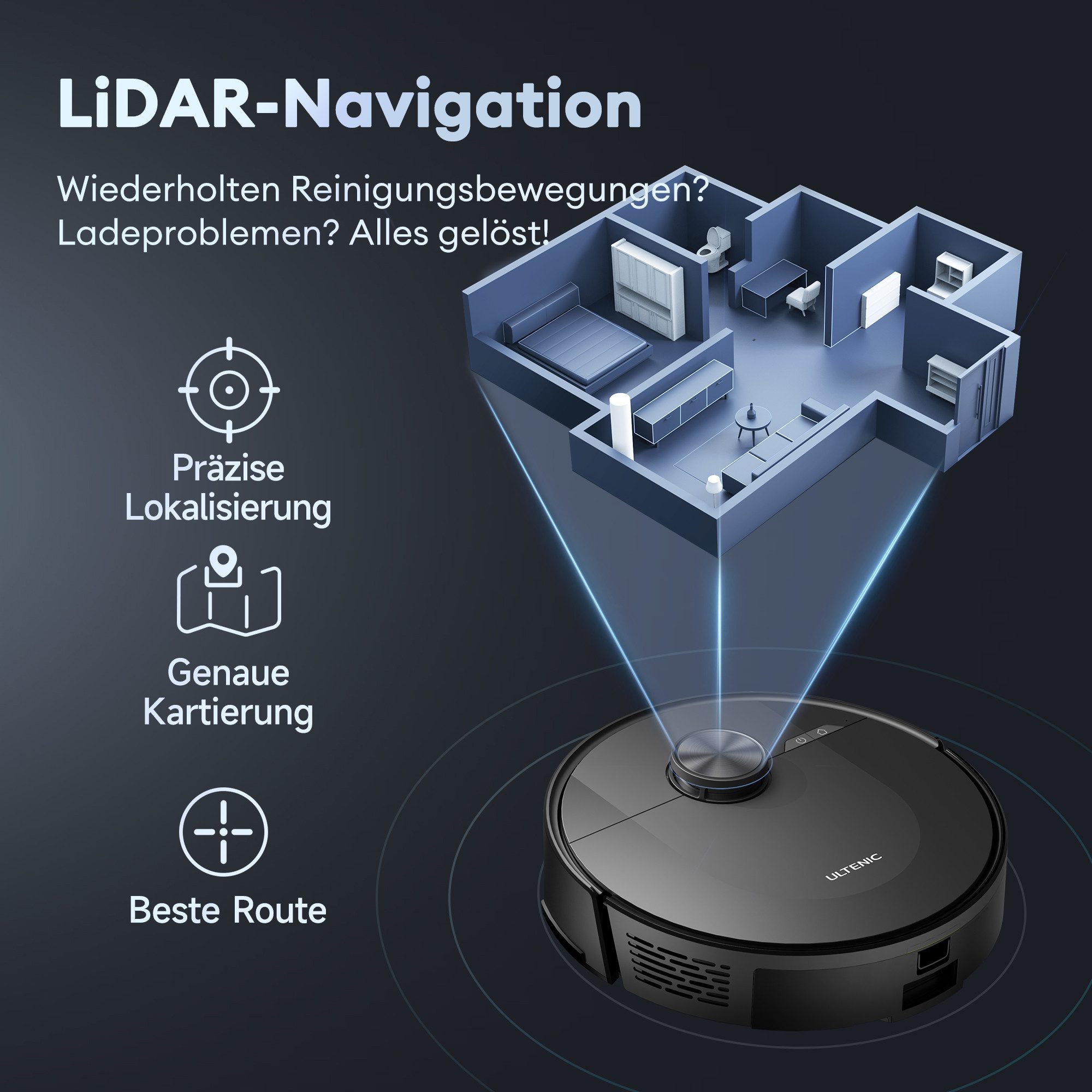 Ultenic D10 Saugroboter - Bild 2