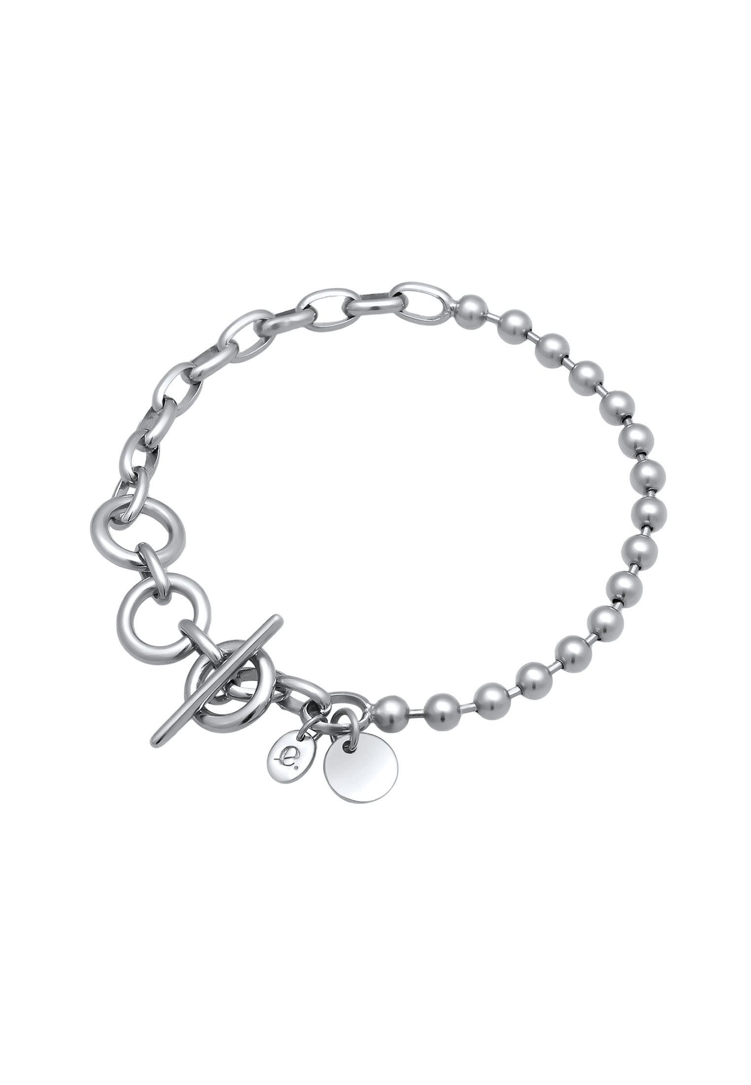 Elli Premium Armband Kugel Gliederkette Rund Knebel-Verschluß 925 Sterling günstig online kaufen