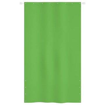 furnicato Sonnenschirm Balkon-Sichtschutz Hellgrün 140x240 cm Oxford-Gewebe