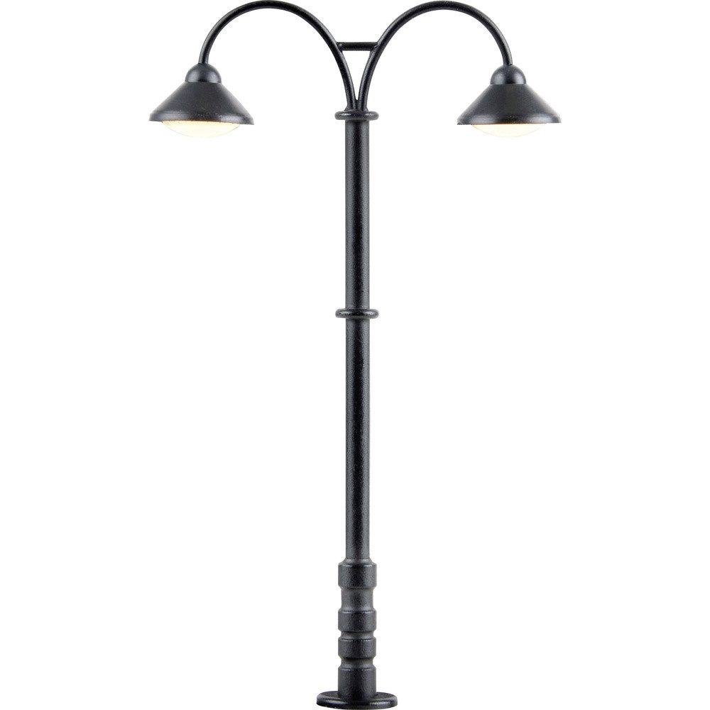 Viessmann Modelltechnik Modelleisenbahn-Signal Viessmann Modelltechnik H0 Bahnsteigleuchte doppelt Fertigmodell 6109