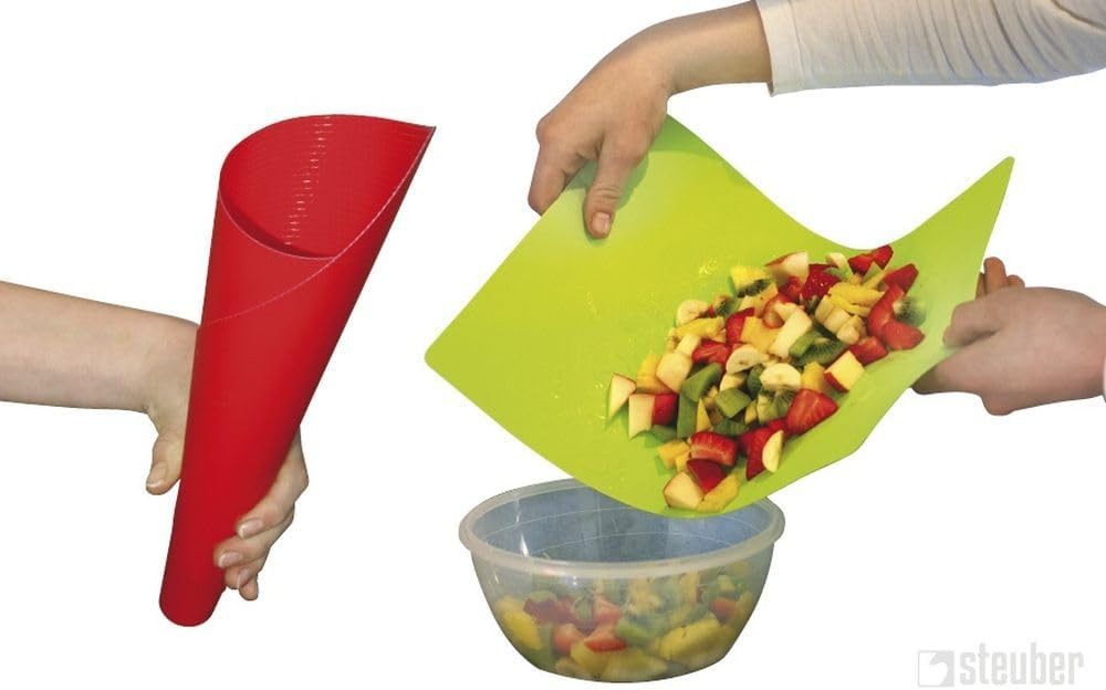 Steuber Schneideunterlage 4er Set Flexible Schneidematten 38 x 28 cm