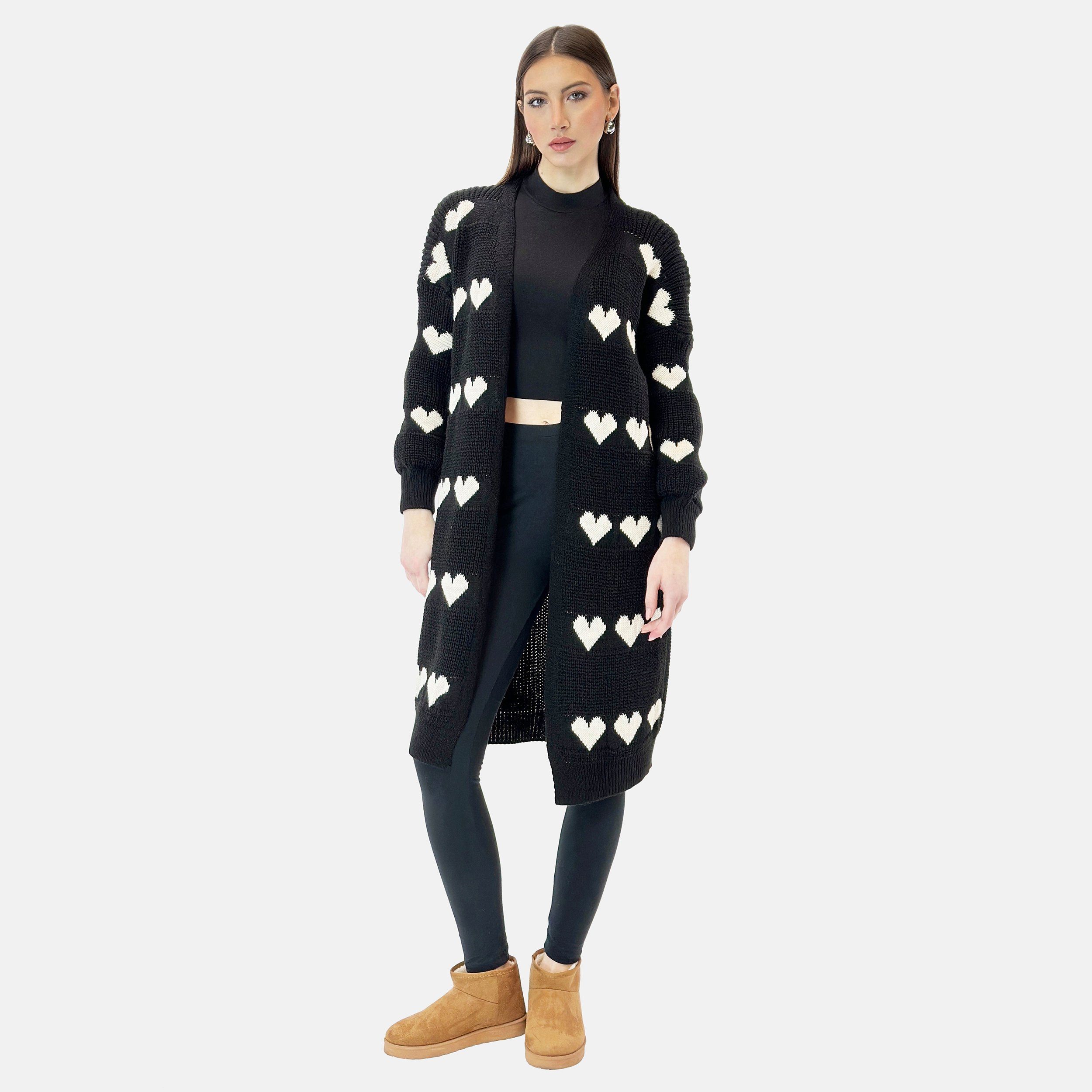 Elara Cardigan Elara Langer Damen Cardigan günstig online kaufen