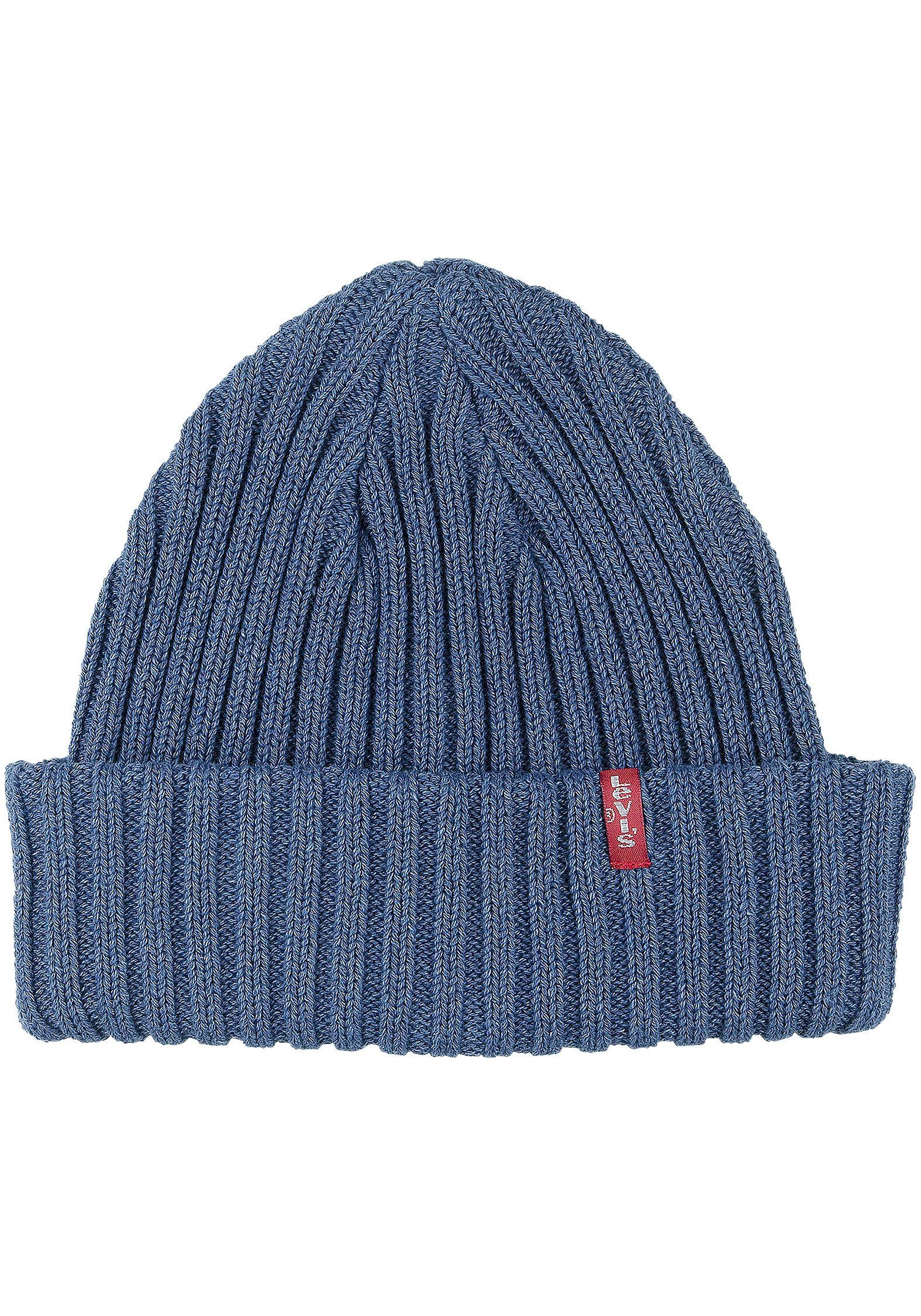 Levi's® Beanie INDIGO RIBBED | Strickmützen