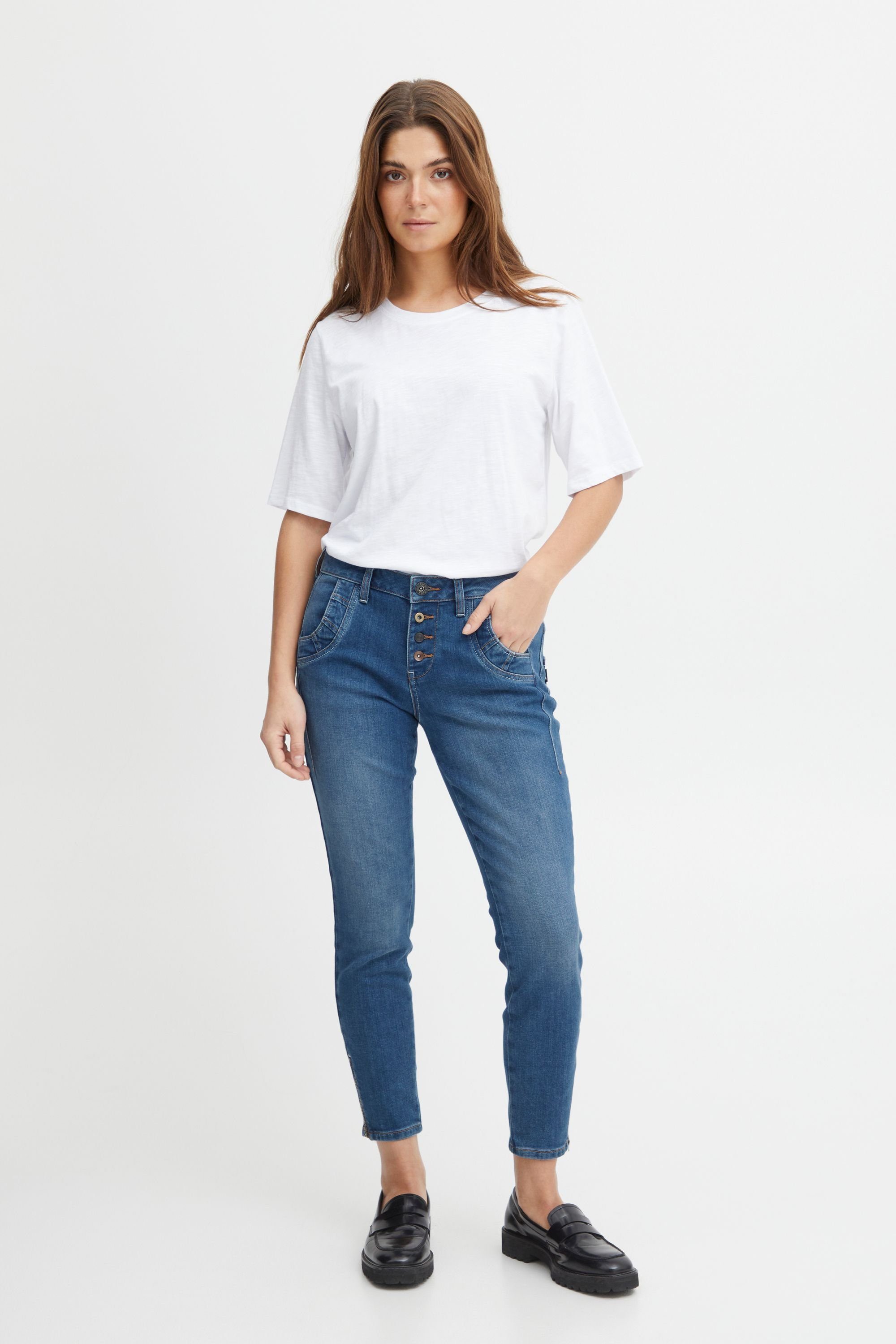 Skinny Loose denim Medium blue - Leg 50207420 (200005) Pulz Skinny-fit-Jeans PZMALVINA Jeans Jeans