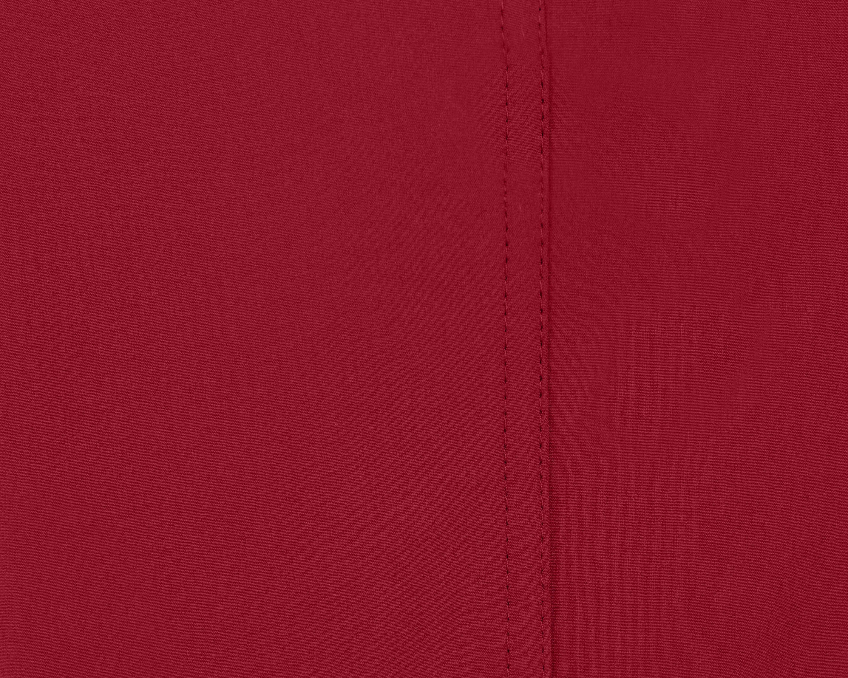 Bergson Outdoorhose HADAR Damen Wandershorts, vielseitig, pflegeleicht, Normalgrößen, dunkelrot