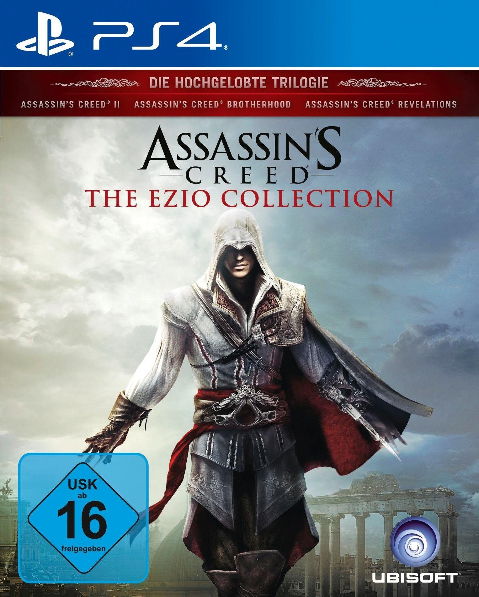 Assassin\'sCreed: Die Ezio Collection PlayStation 4, Software Pyramide, Das  Geschehen wechselt nach ner Zeit nach Konstantinopel im 16. Jahrhundert | PS4-Spiele
