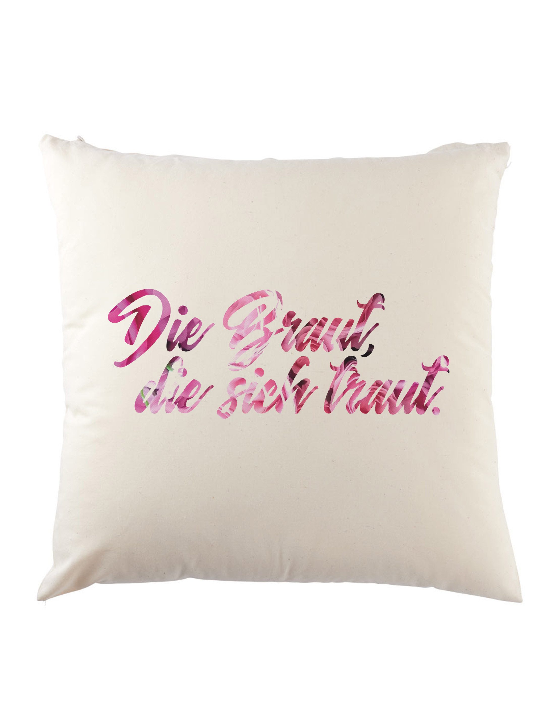 Urban Backwoods Dekokissen Die Braut Die Sich Traut Dekokissen Brautpaar Junggesellin Abschied, Bride Hochzeit Heirat Marriage